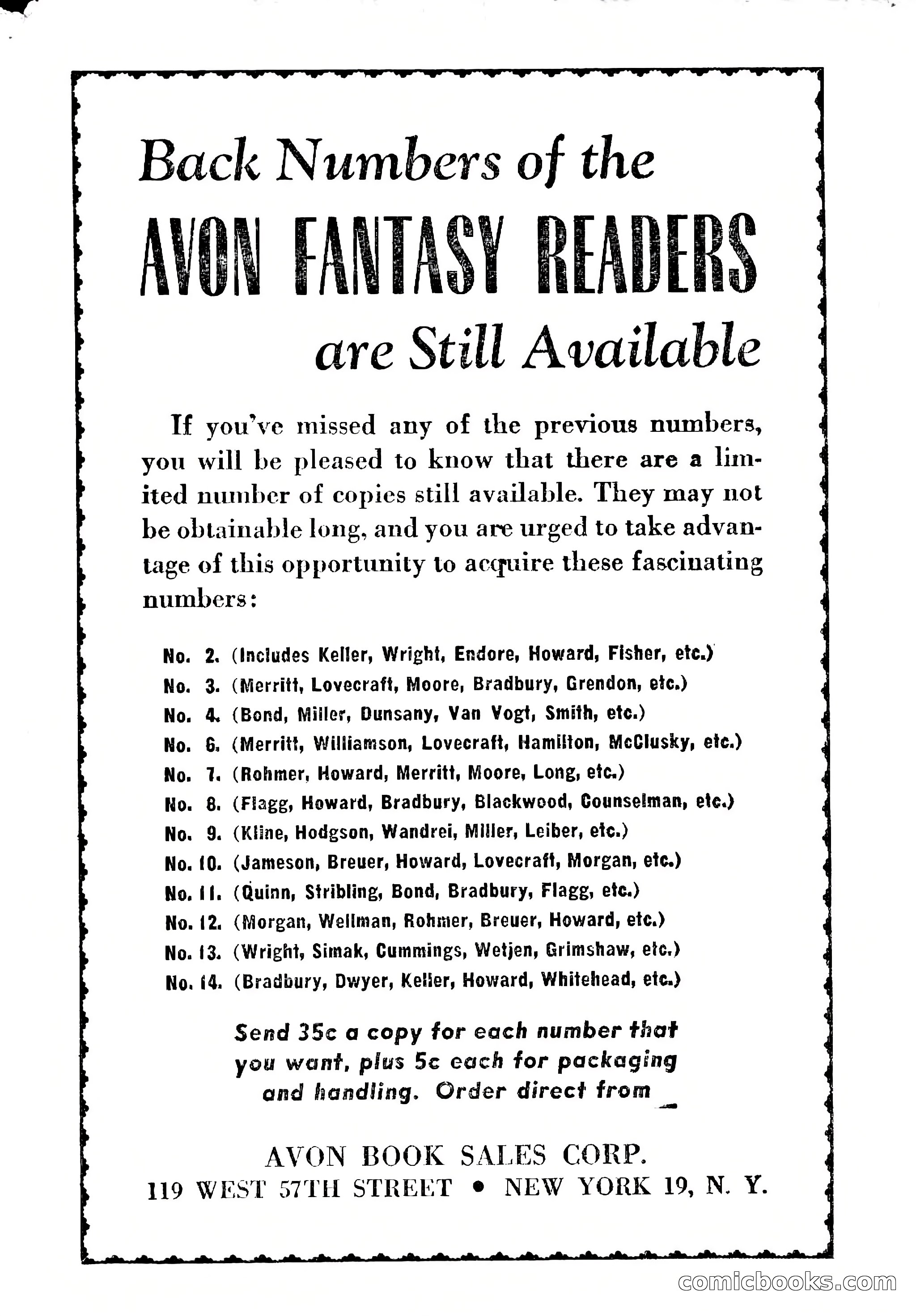 Avon Fantasy Reader No. 15 — page 129 of 132