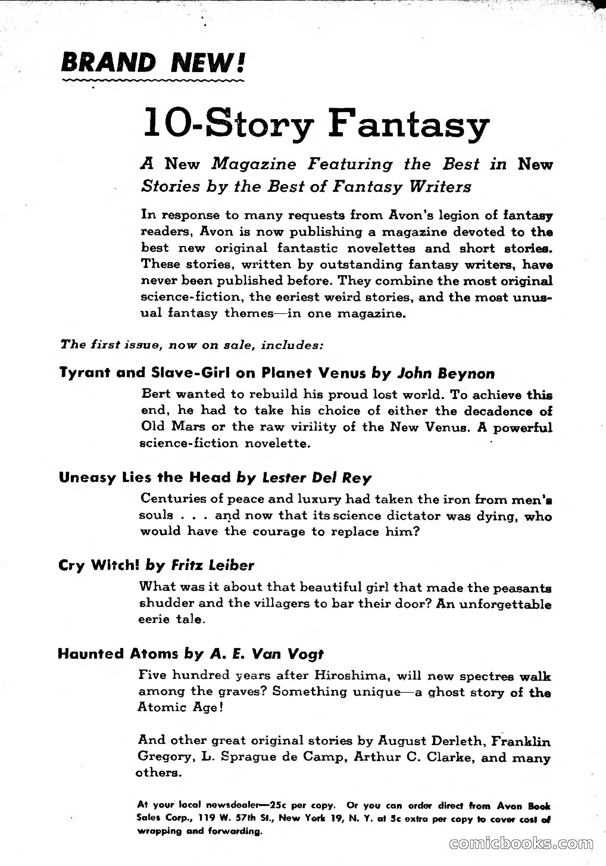 Avon Fantasy Reader No. 15 — page 130 of 132
