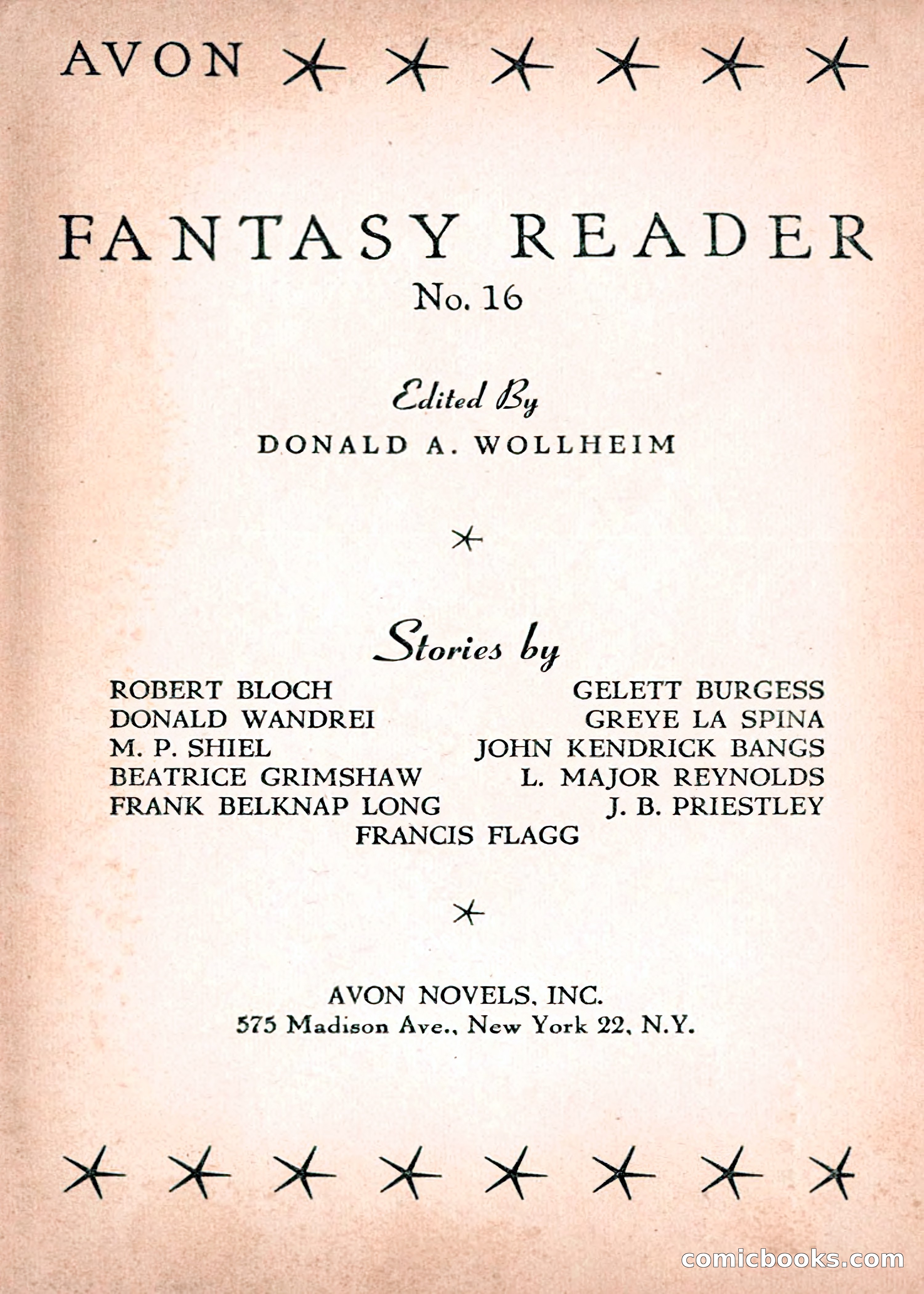 Avon Fantasy Reader No. 16 — page 3 of 132