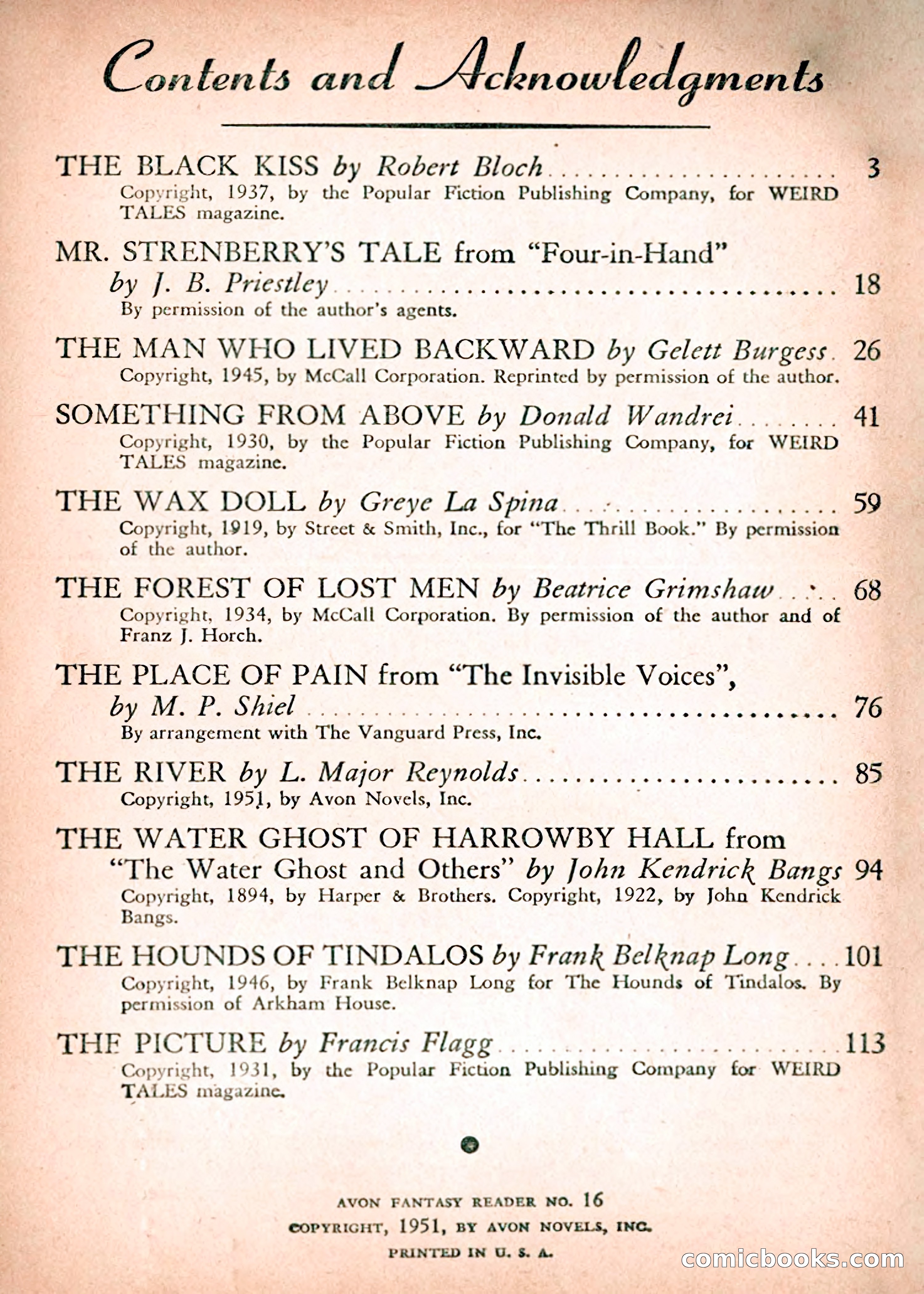 Avon Fantasy Reader No. 16 — page 4 of 132