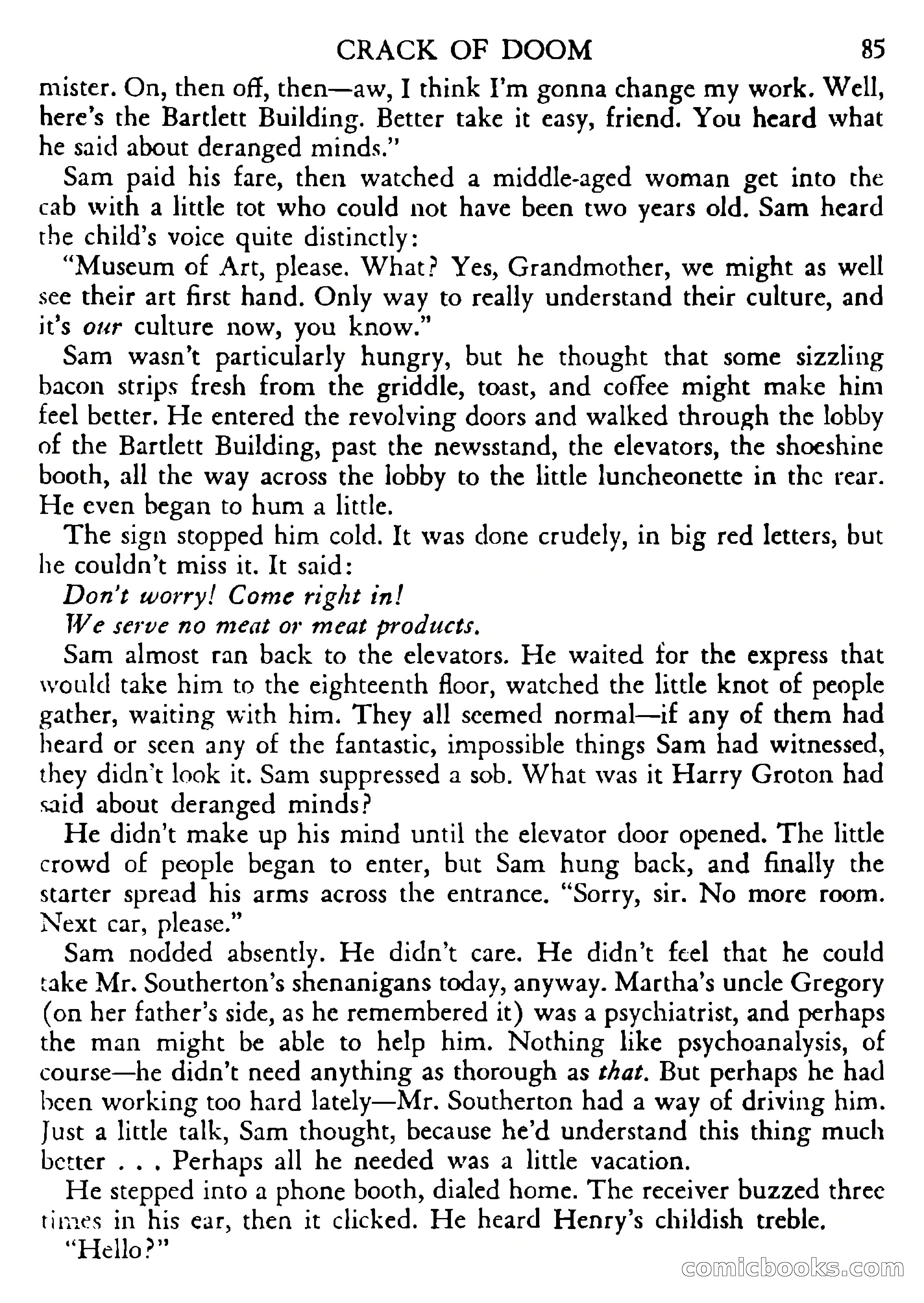 Avon Science Fiction and Fantasy Reader — page 87 of 132