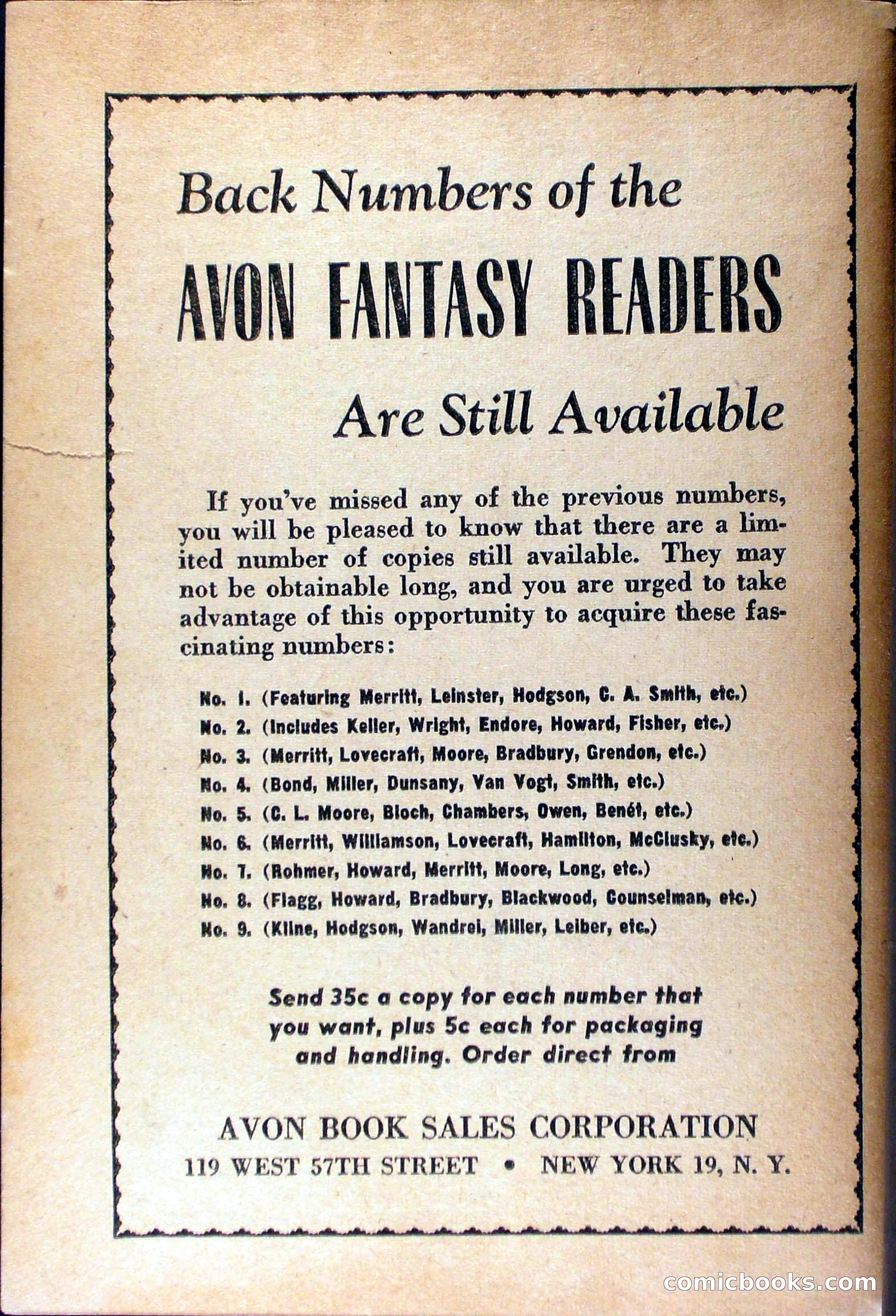 Avon Fantasy Reader No. 10 — page 130 of 132