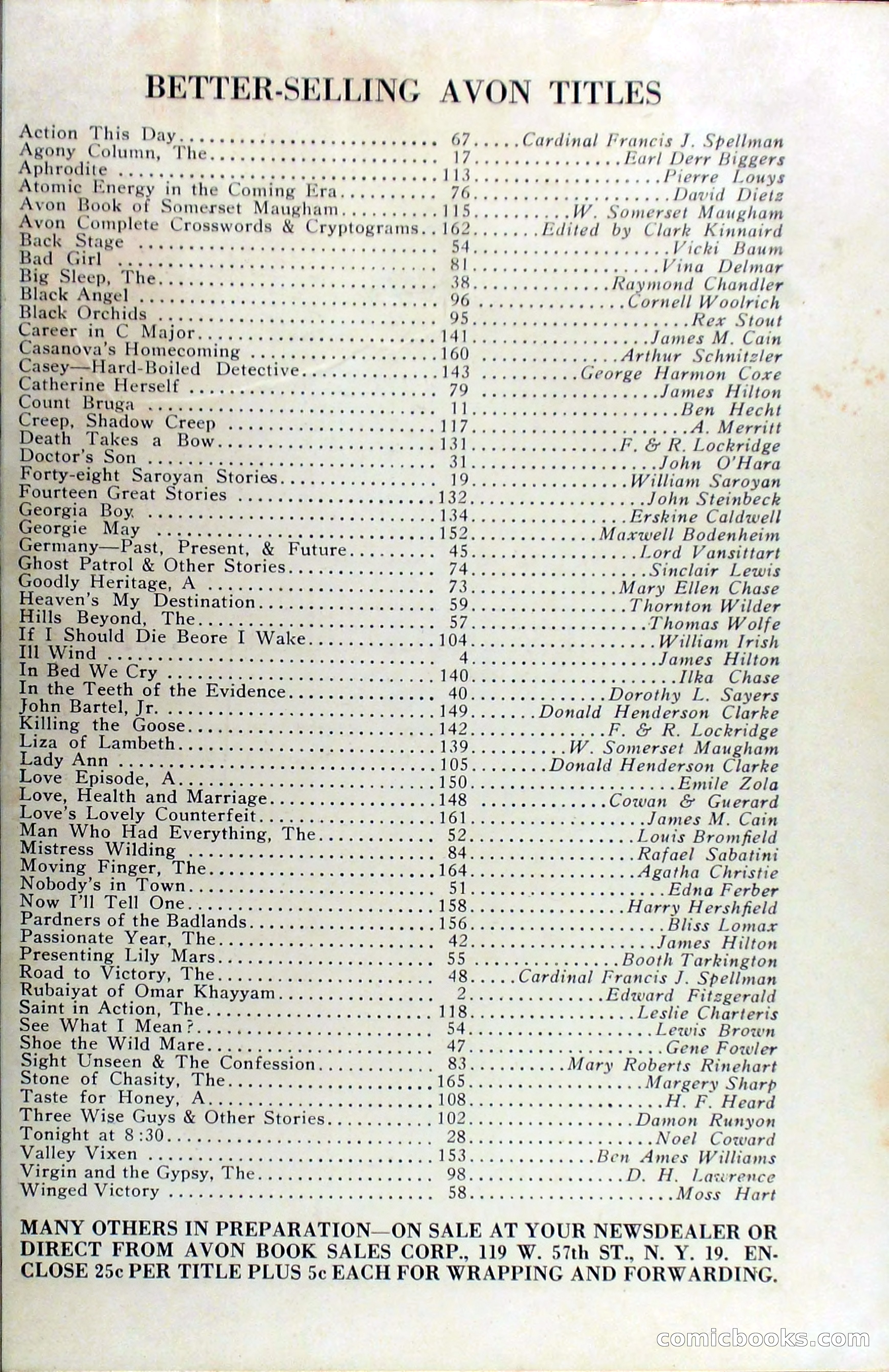 Avon Fantasy Reader No. 10 — page 131 of 132