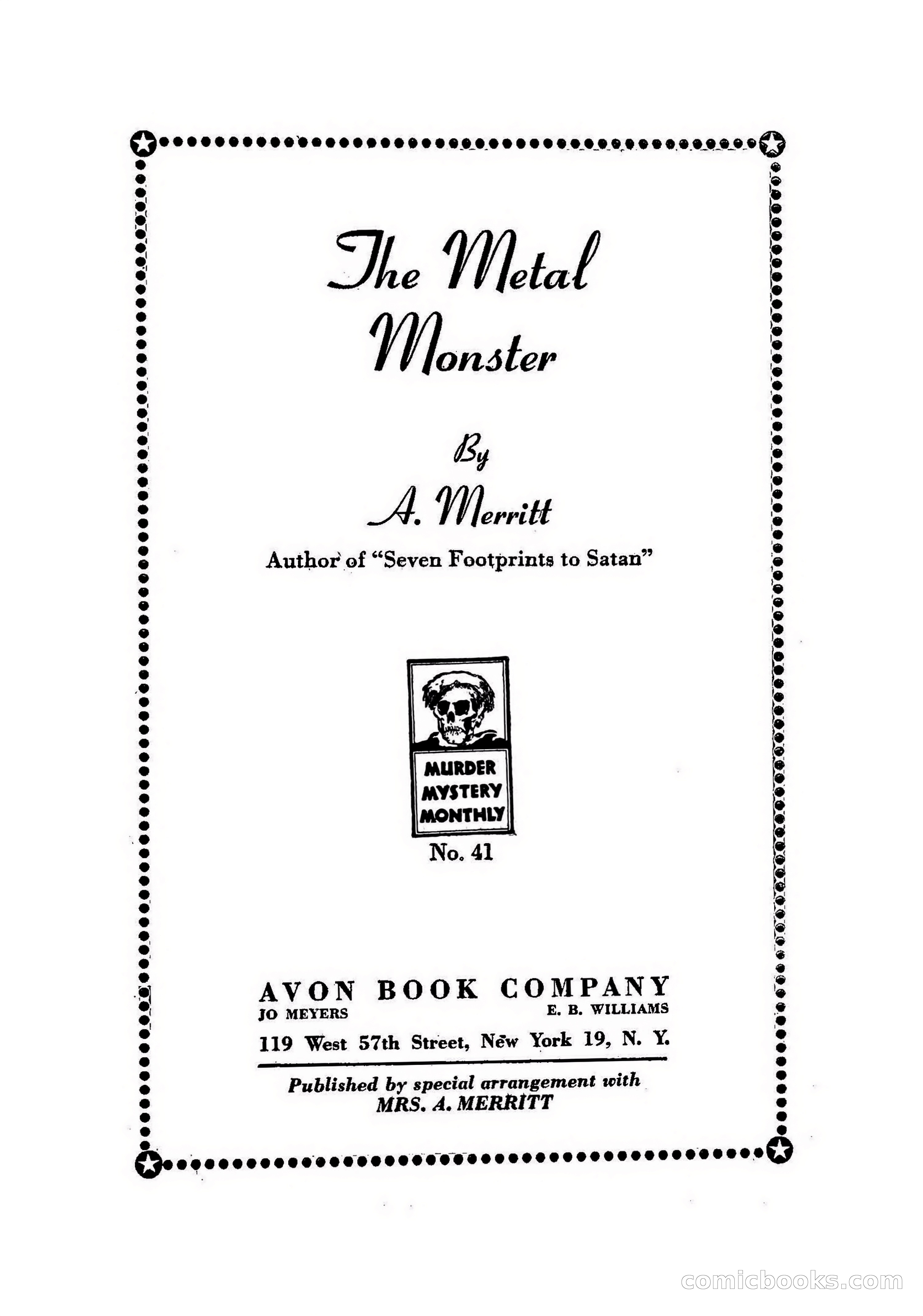 Avon Murder Mystery Monthly No. 41 — page 3 of 204