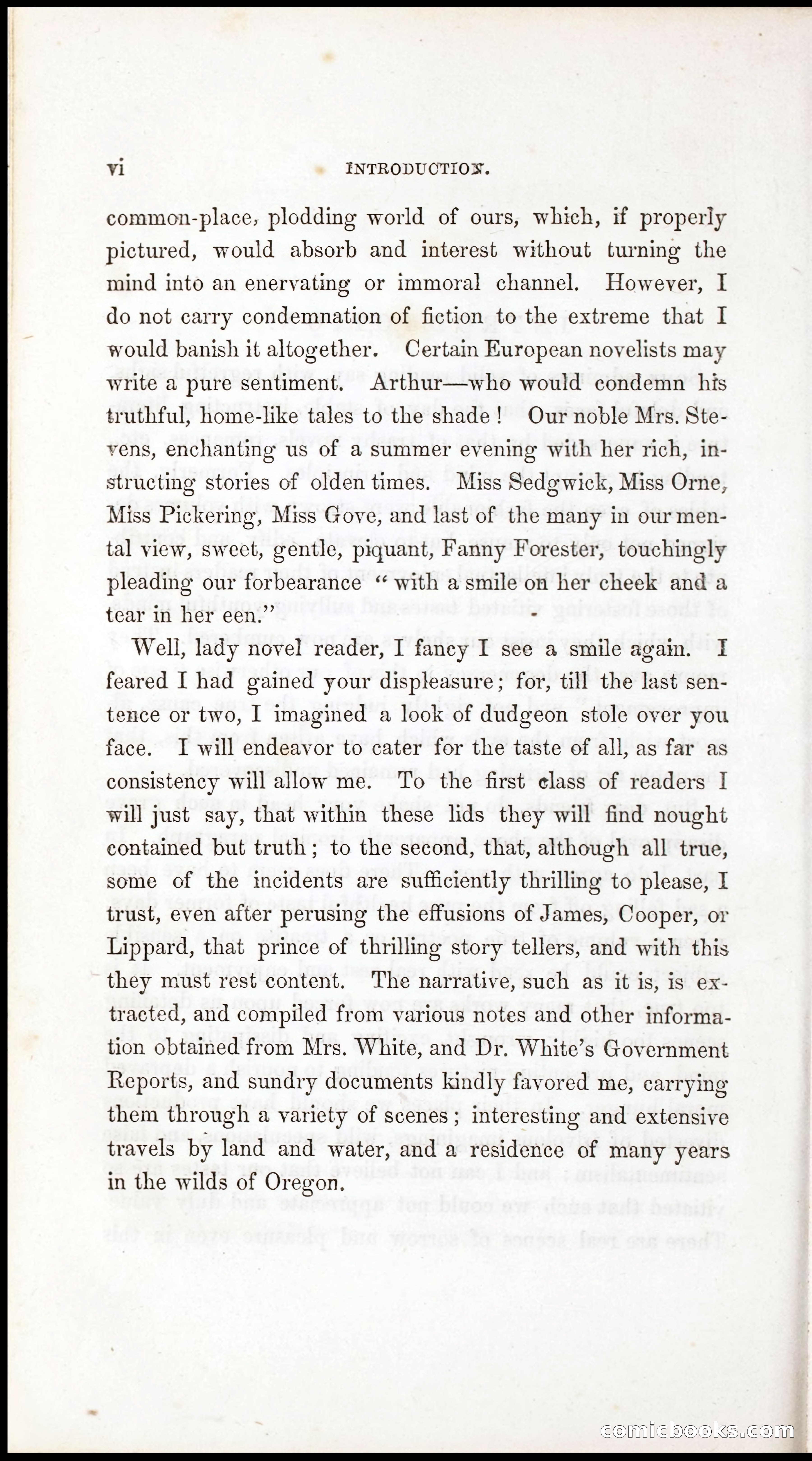 Thrilling Adventures, Travels, and Explorations of Dr. Elijah White Among the Rocky Mountains and in the Far West — page 14 of 394