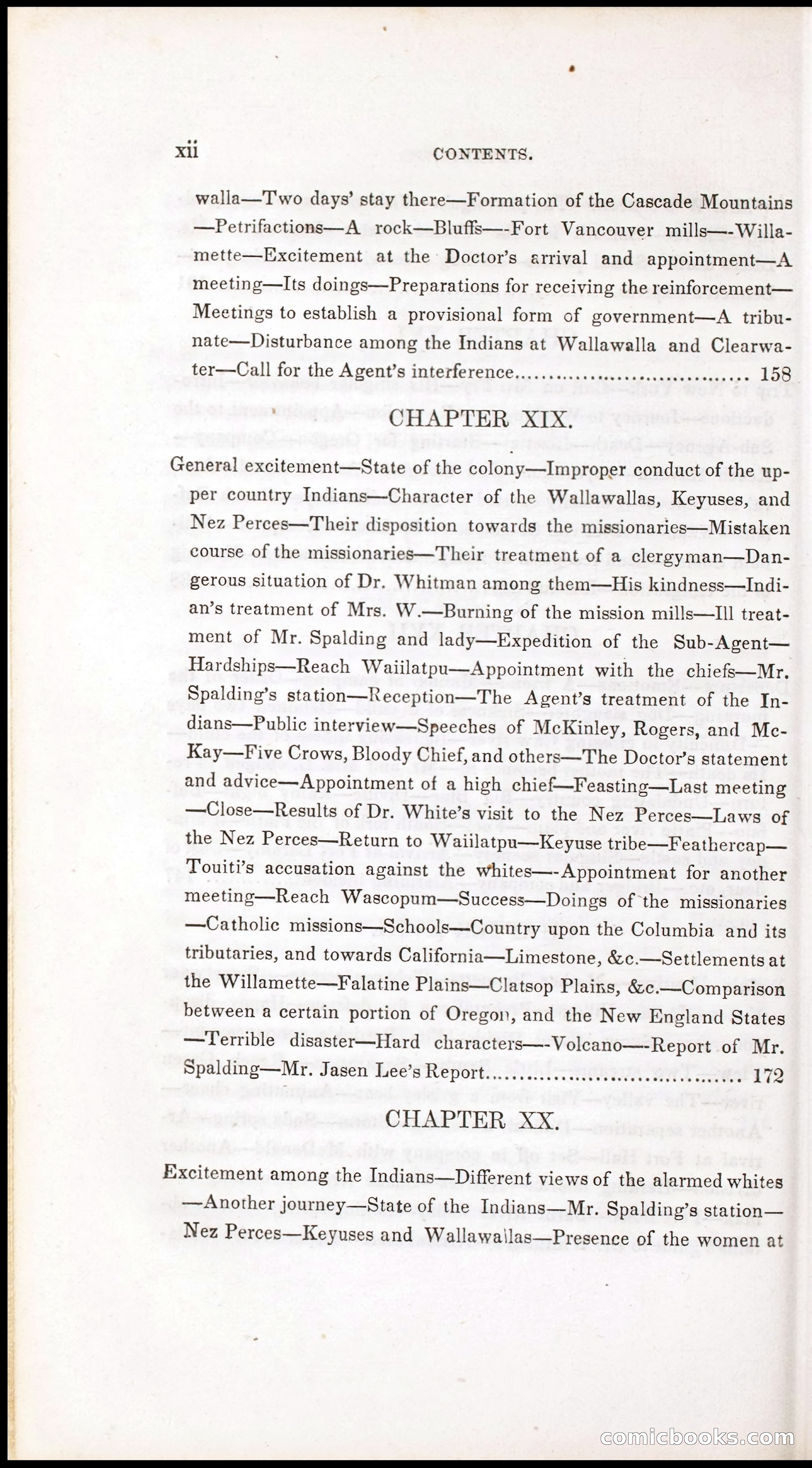 Thrilling Adventures, Travels, and Explorations of Dr. Elijah White Among the Rocky Mountains and in the Far West — page 20 of 394
