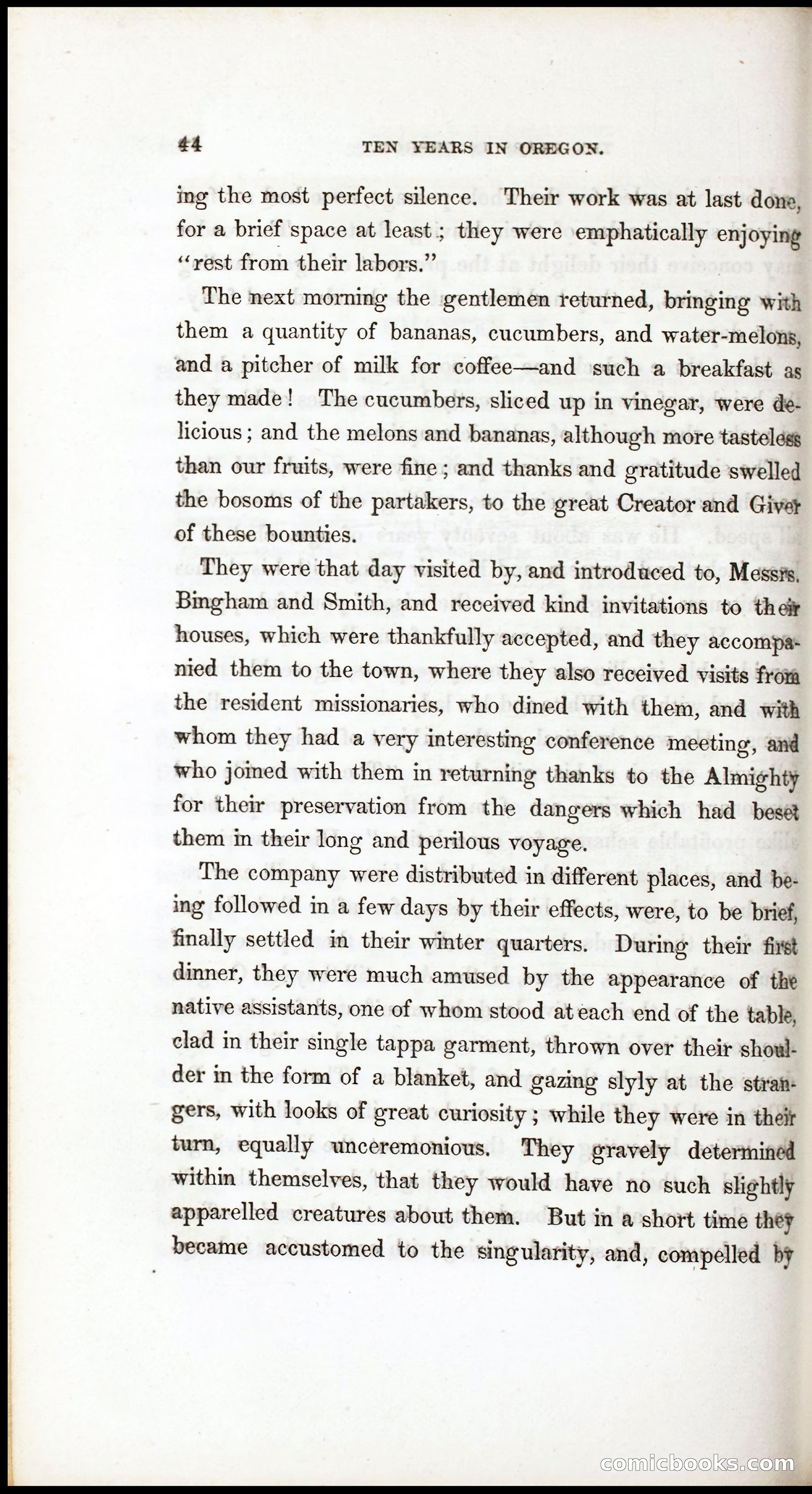 Thrilling Adventures, Travels, and Explorations of Dr. Elijah White Among the Rocky Mountains and in the Far West — page 52 of 394