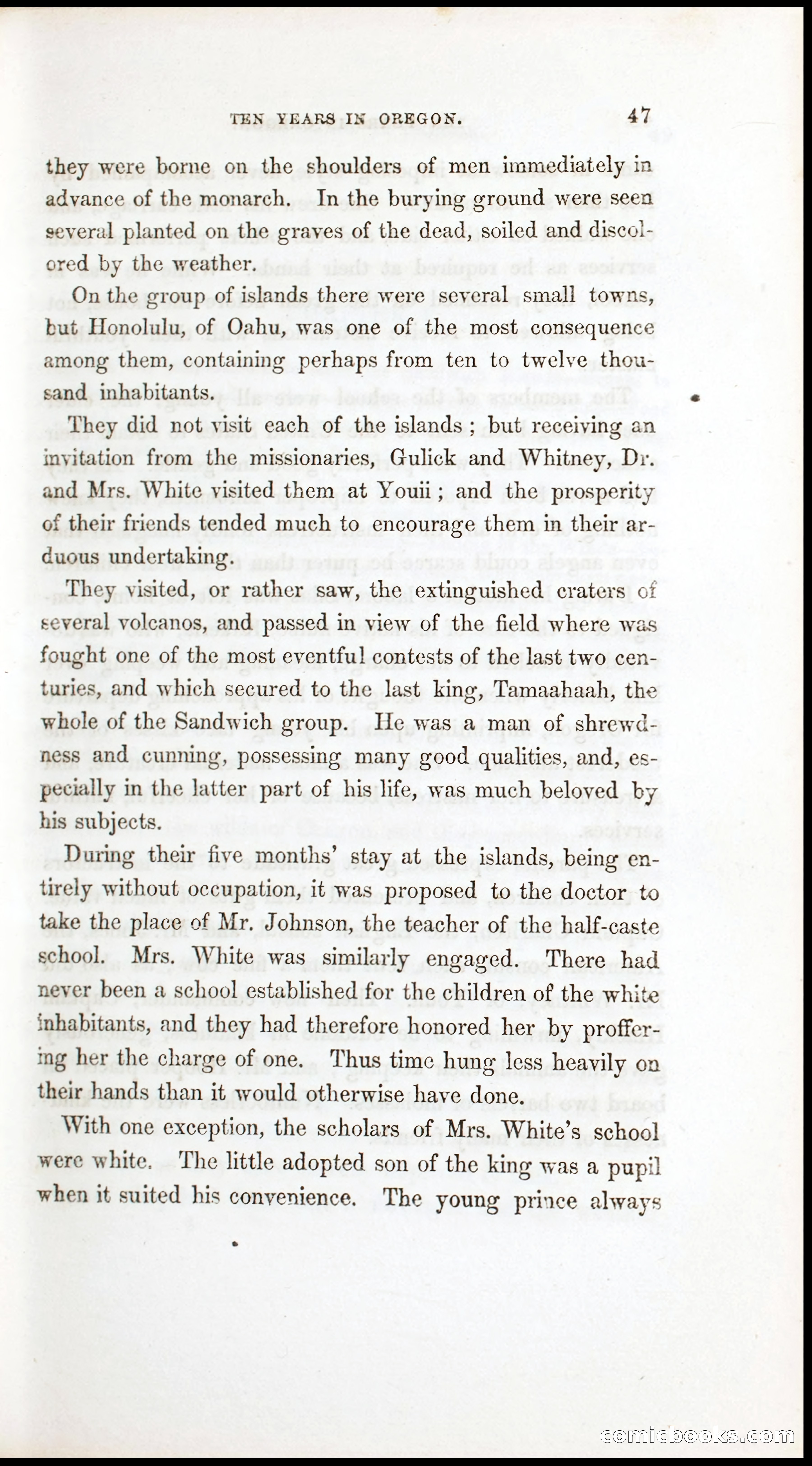 Thrilling Adventures, Travels, and Explorations of Dr. Elijah White Among the Rocky Mountains and in the Far West — page 55 of 394