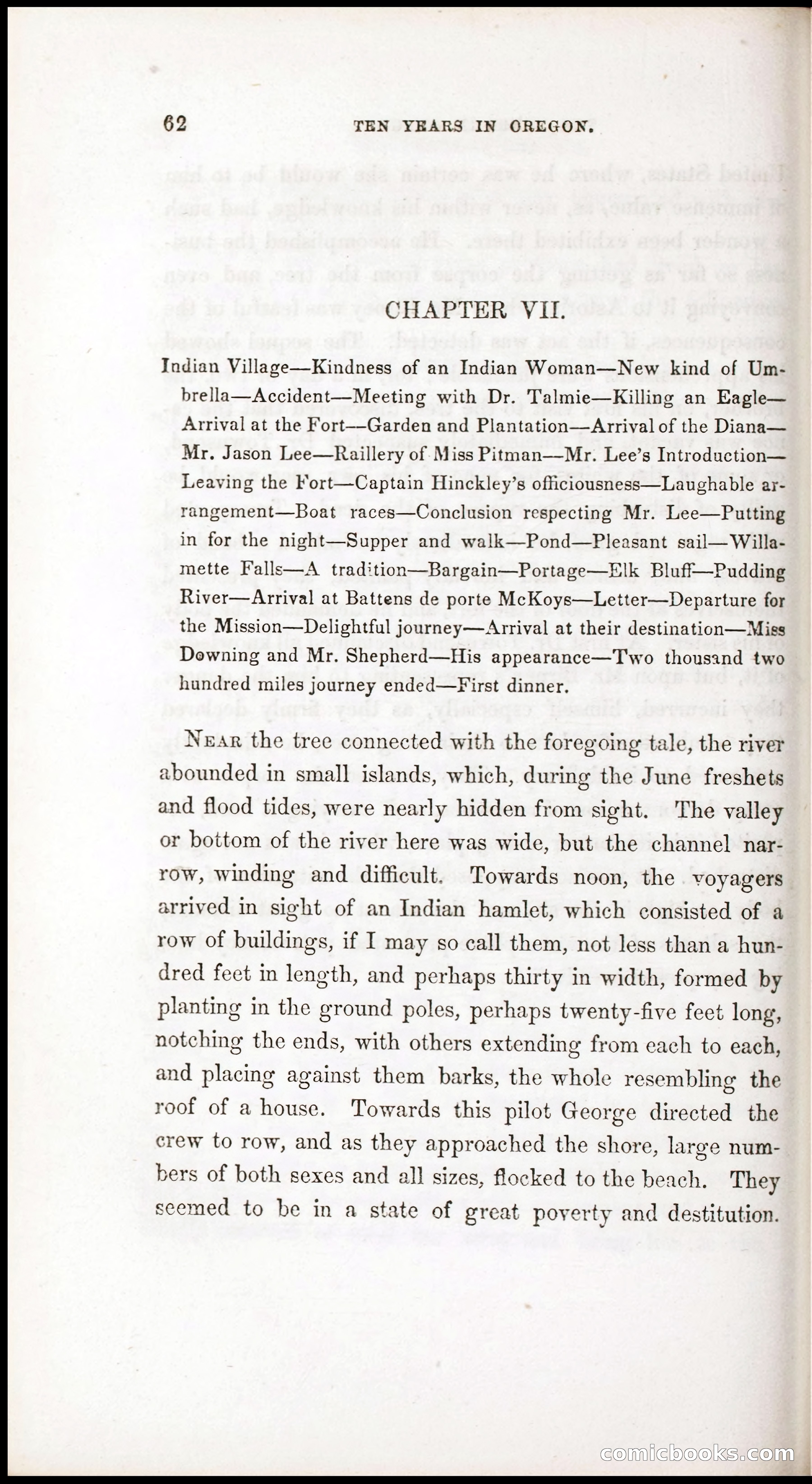 Thrilling Adventures, Travels, and Explorations of Dr. Elijah White Among the Rocky Mountains and in the Far West — page 70 of 394