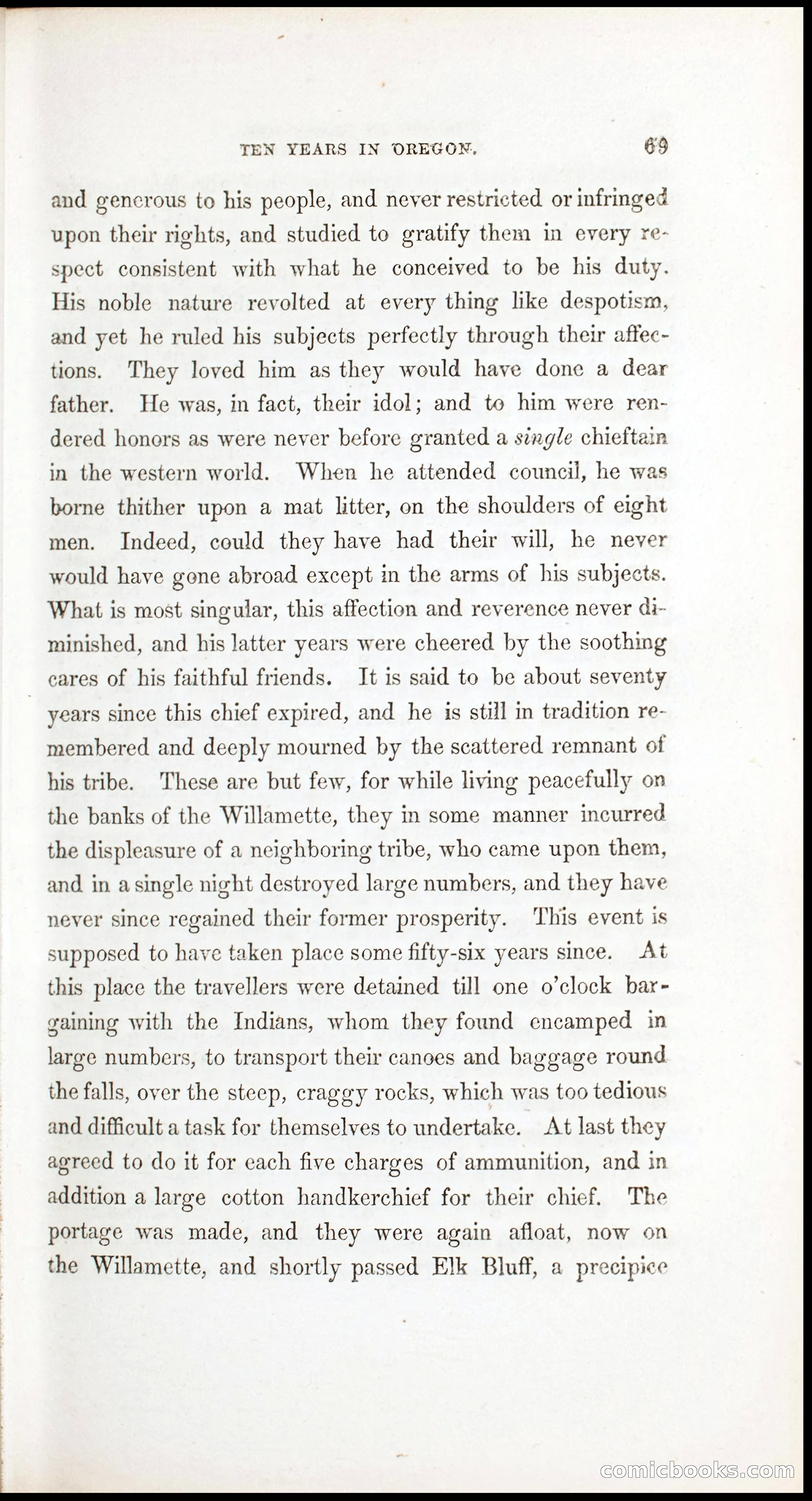Thrilling Adventures, Travels, and Explorations of Dr. Elijah White Among the Rocky Mountains and in the Far West — page 77 of 394