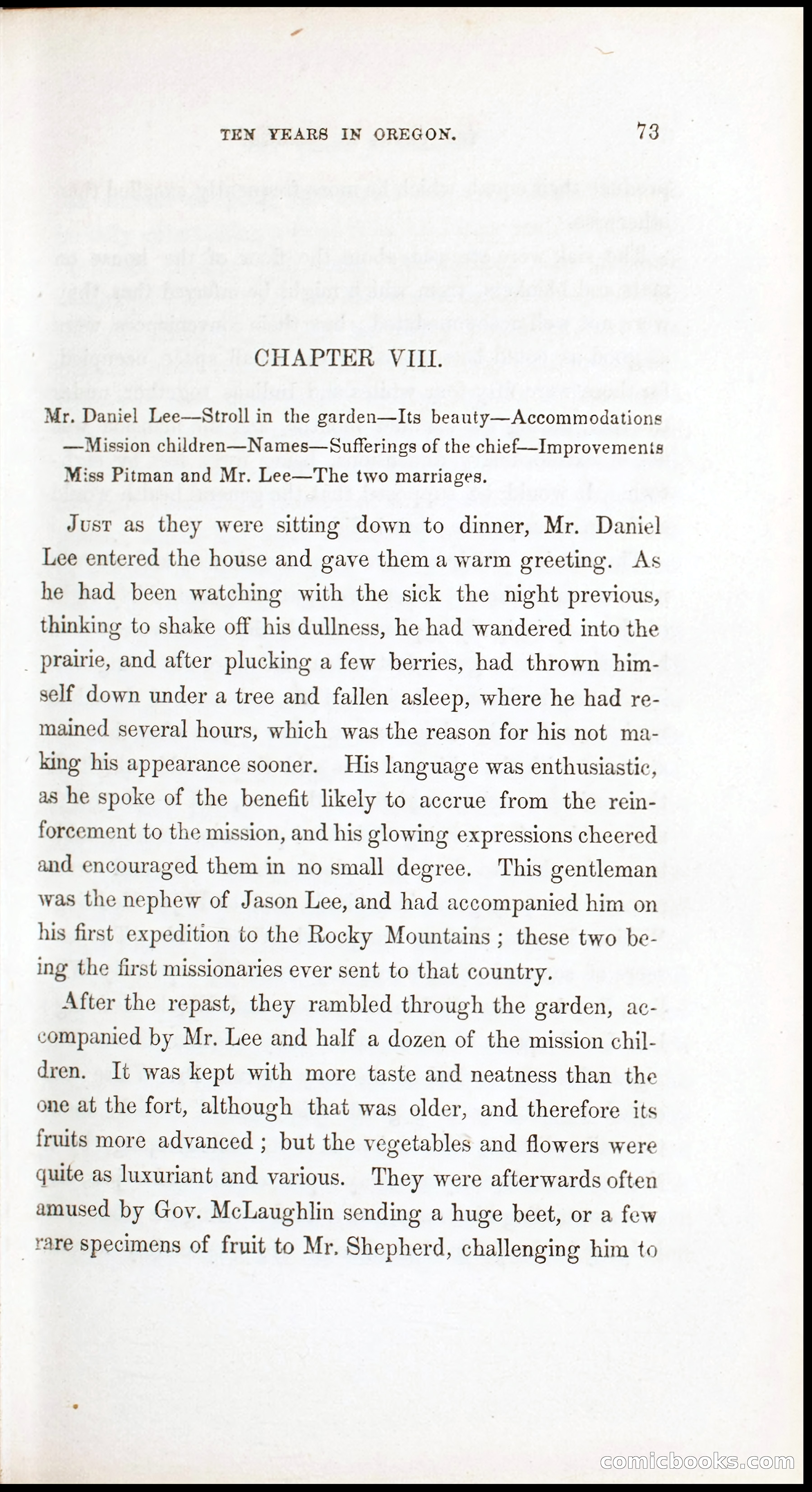 Thrilling Adventures, Travels, and Explorations of Dr. Elijah White Among the Rocky Mountains and in the Far West — page 81 of 394