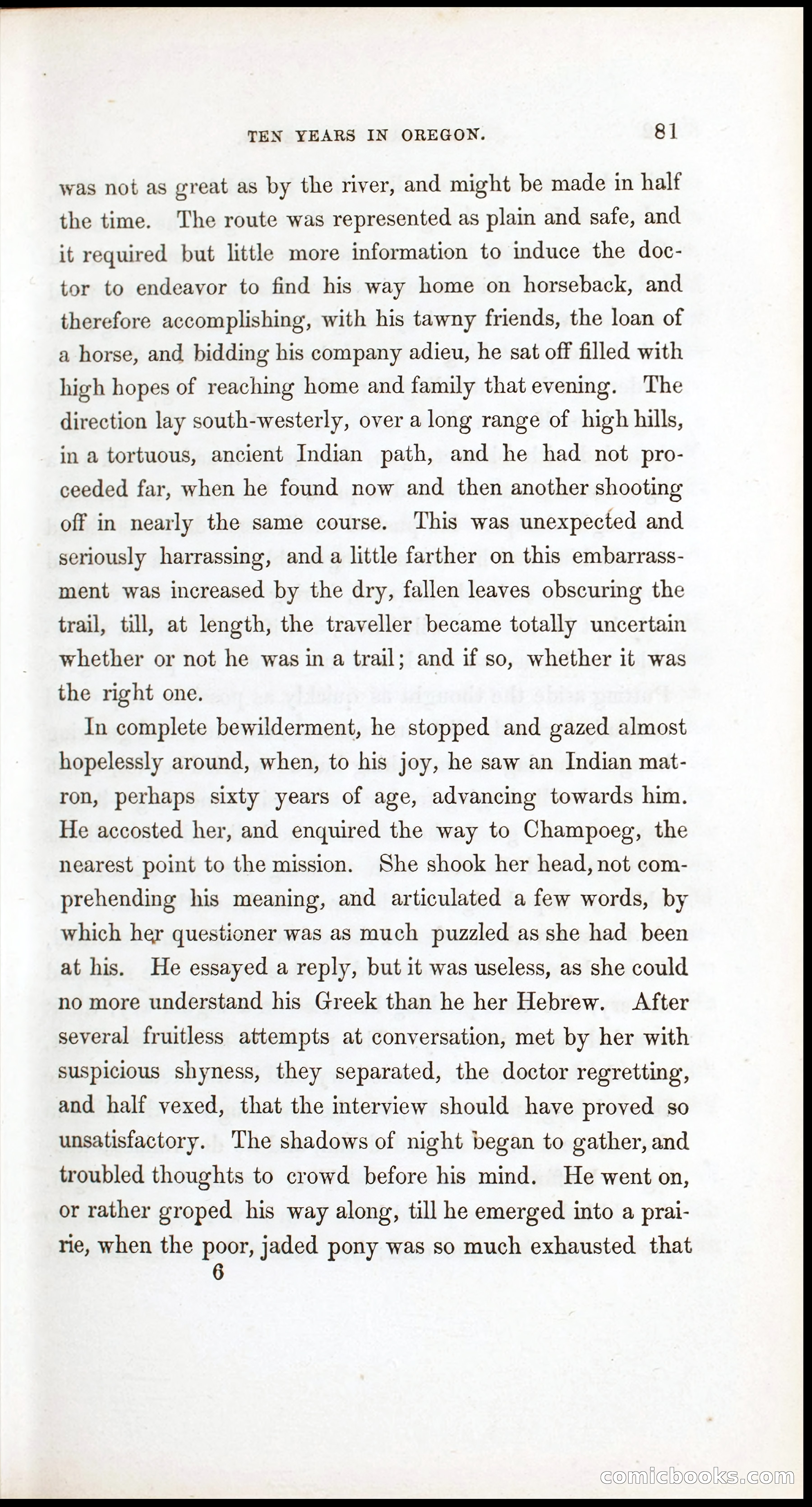 Thrilling Adventures, Travels, and Explorations of Dr. Elijah White Among the Rocky Mountains and in the Far West — page 89 of 394
