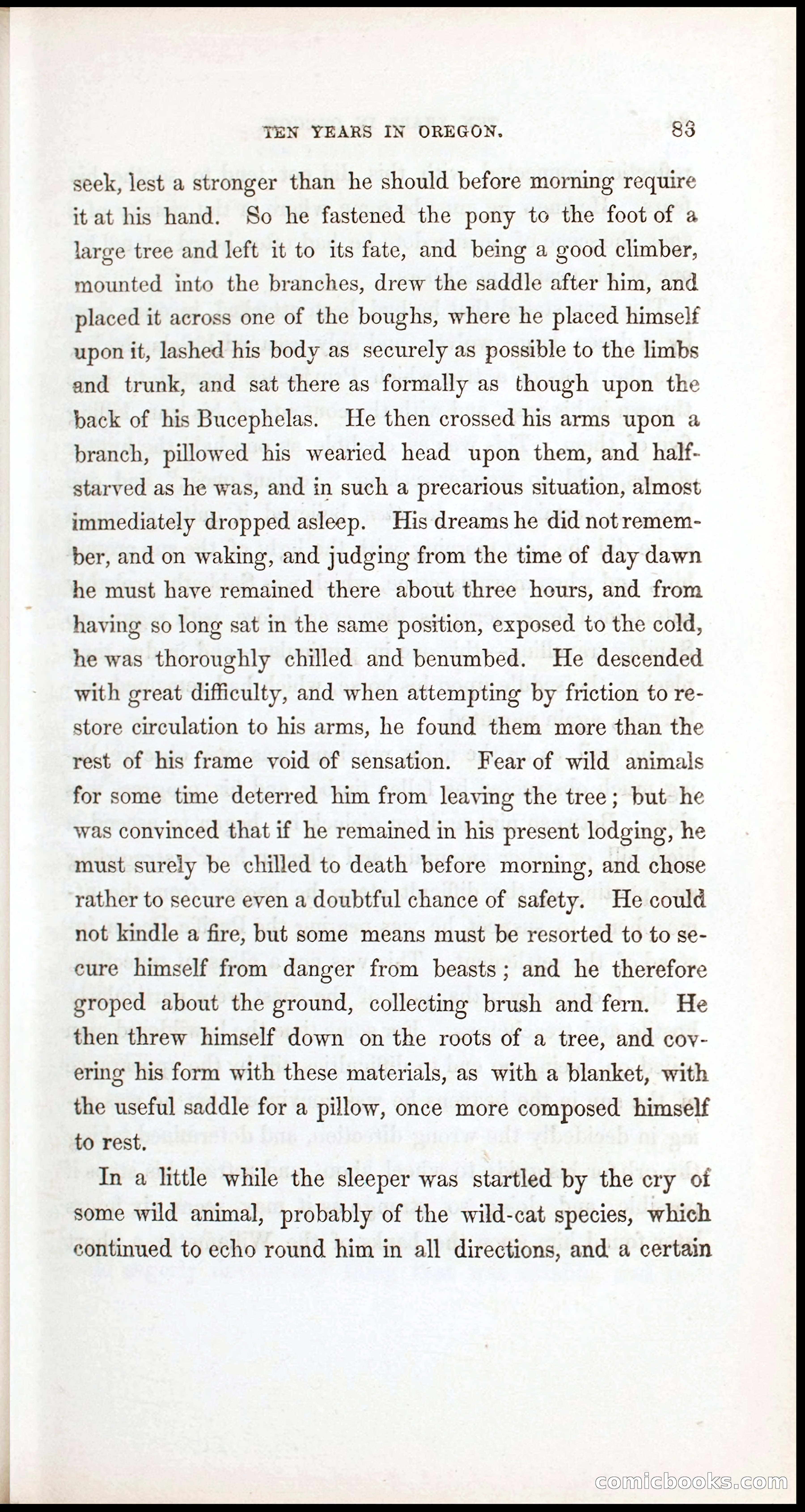 Thrilling Adventures, Travels, and Explorations of Dr. Elijah White Among the Rocky Mountains and in the Far West — page 91 of 394
