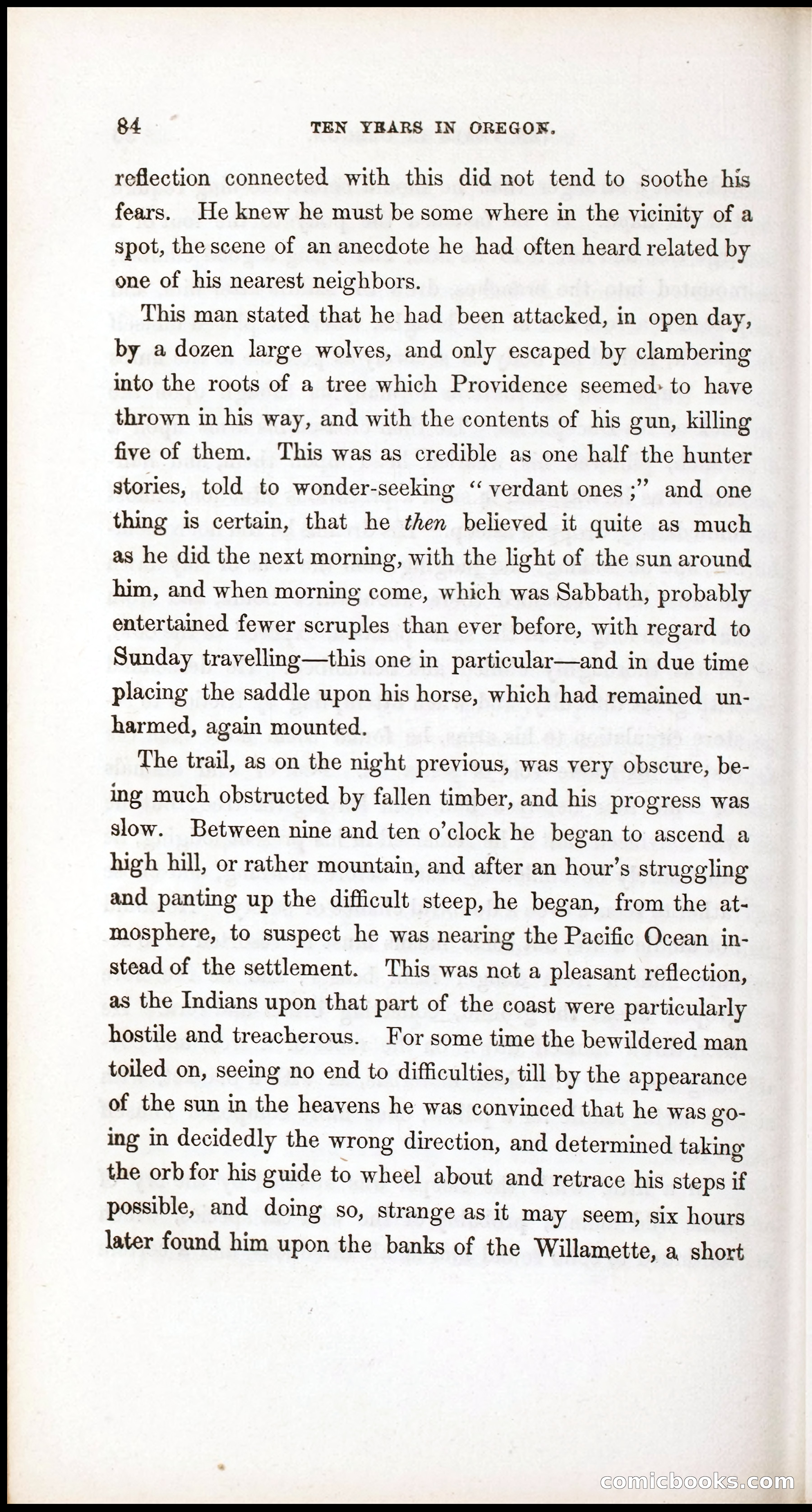 Thrilling Adventures, Travels, and Explorations of Dr. Elijah White Among the Rocky Mountains and in the Far West — page 92 of 394