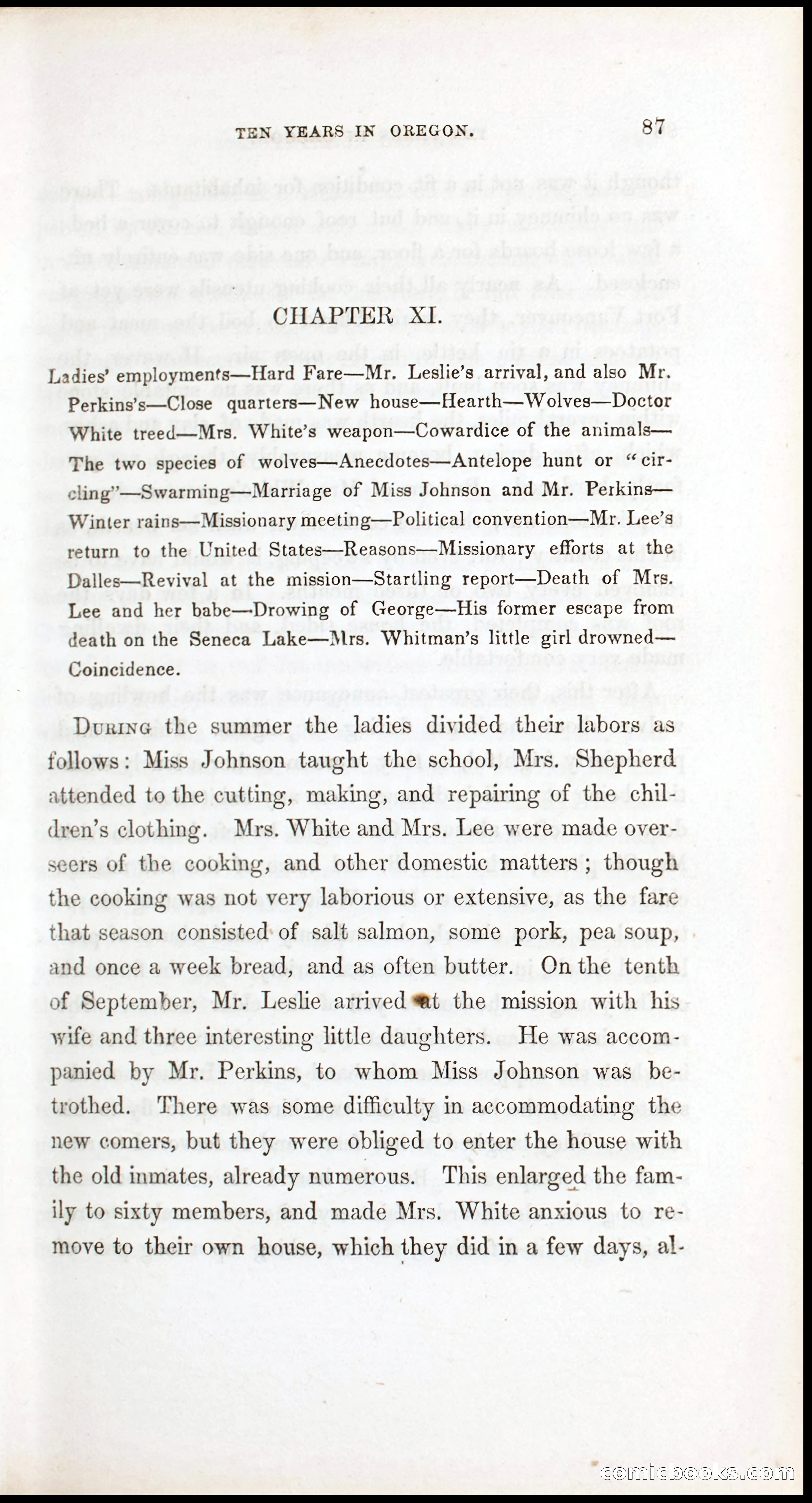 Thrilling Adventures, Travels, and Explorations of Dr. Elijah White Among the Rocky Mountains and in the Far West — page 95 of 394
