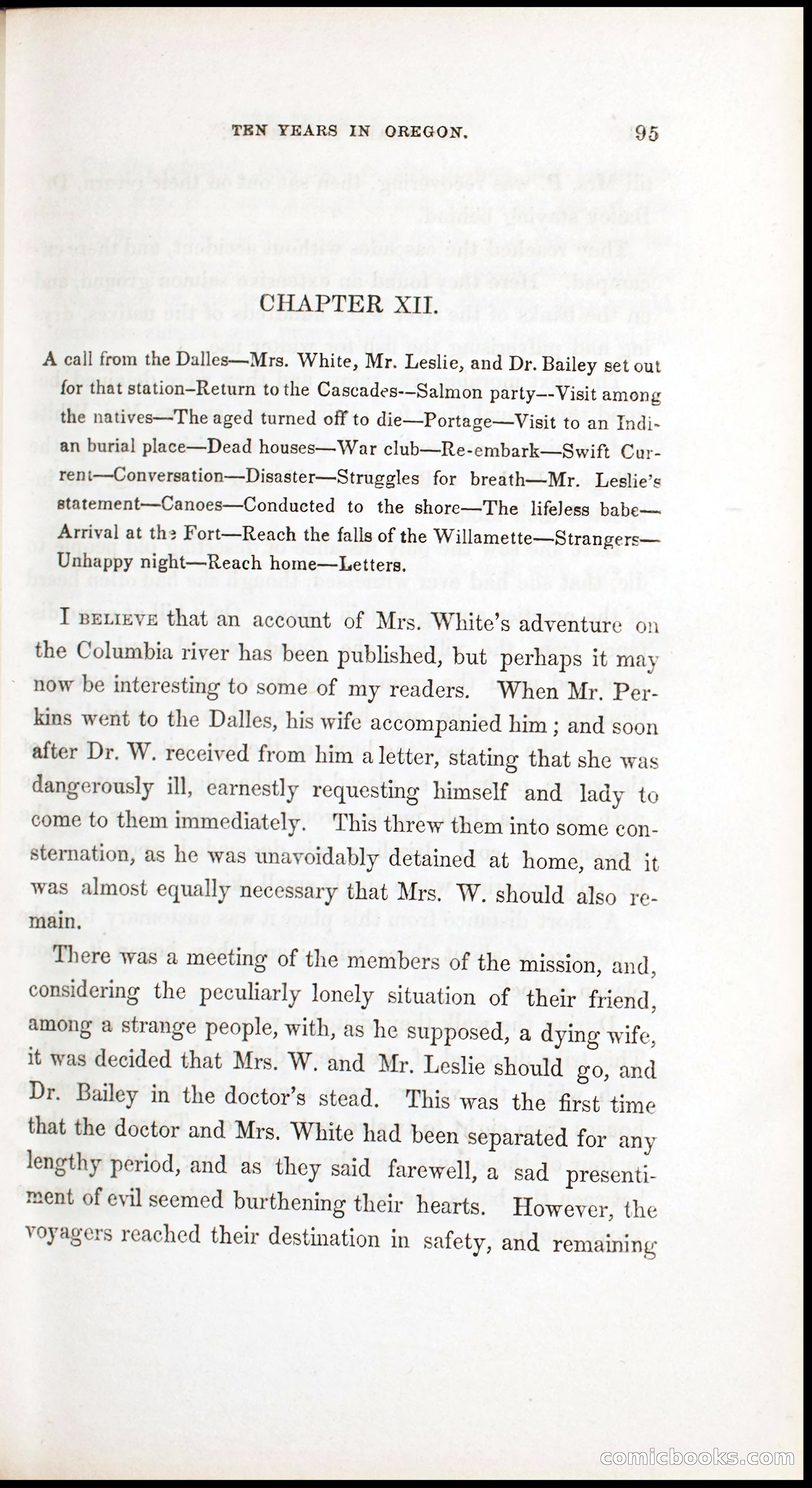 Thrilling Adventures, Travels, and Explorations of Dr. Elijah White Among the Rocky Mountains and in the Far West — page 103 of 394