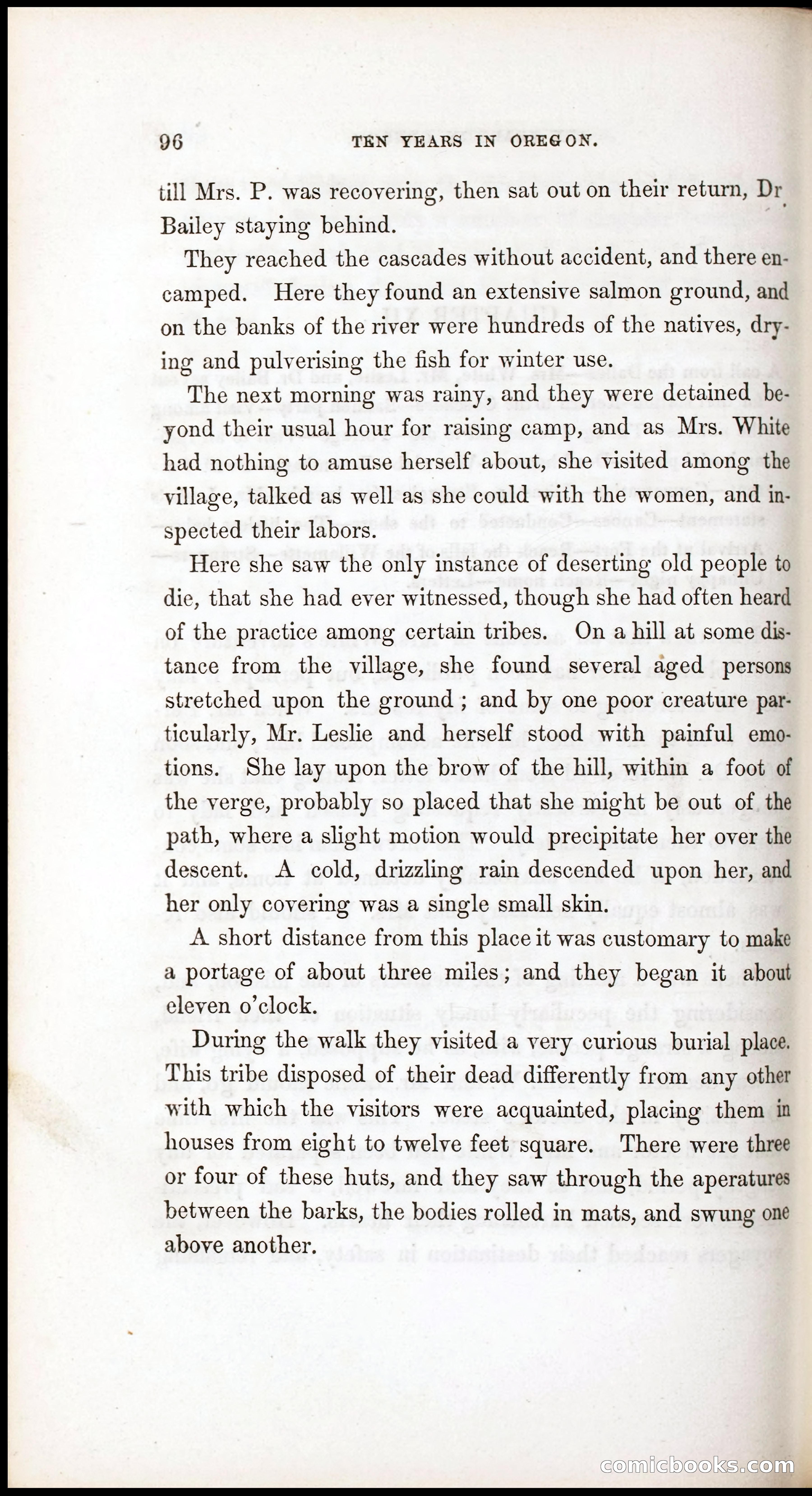 Thrilling Adventures, Travels, and Explorations of Dr. Elijah White Among the Rocky Mountains and in the Far West — page 104 of 394