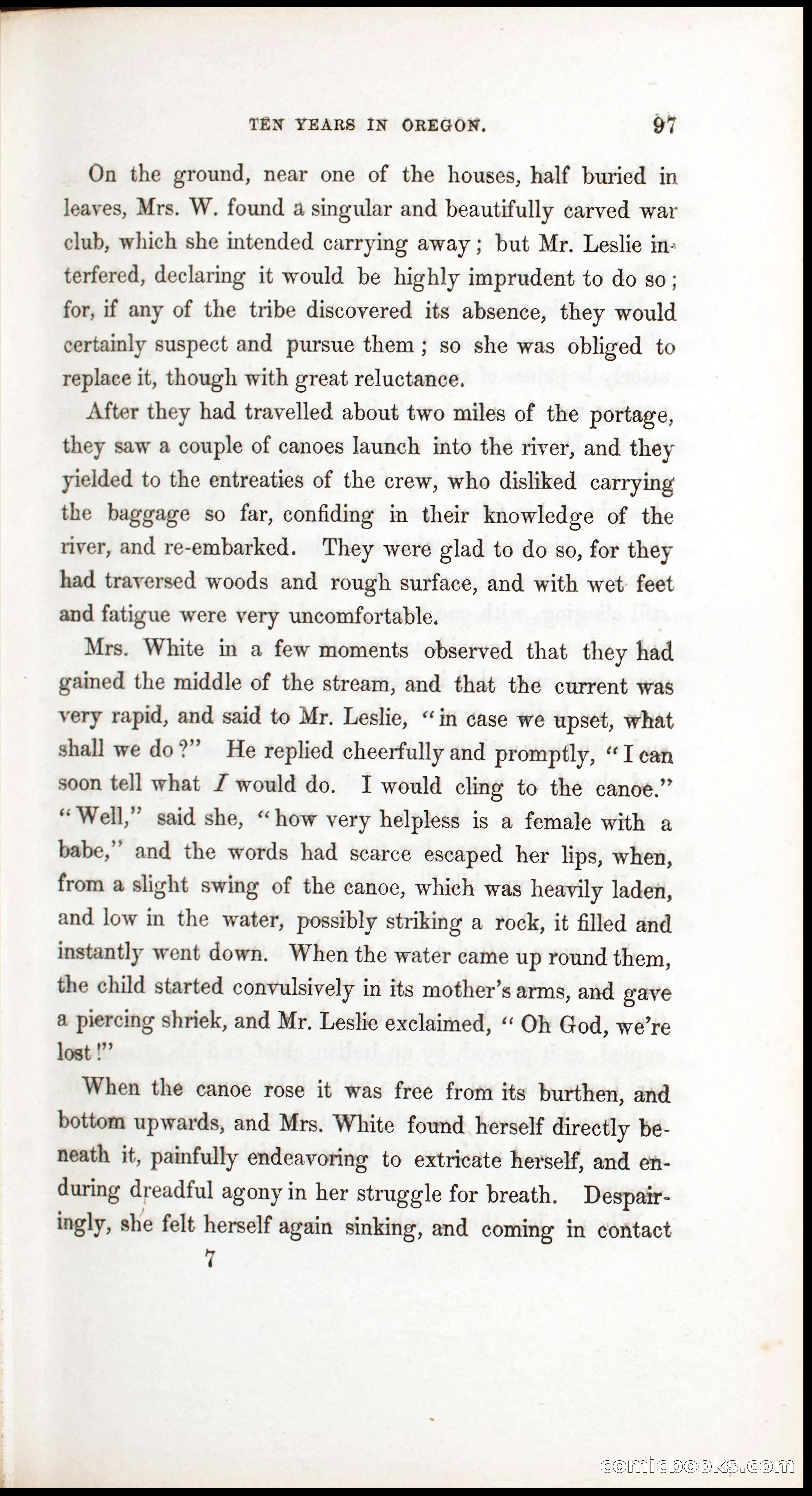 Thrilling Adventures, Travels, and Explorations of Dr. Elijah White Among the Rocky Mountains and in the Far West — page 105 of 394
