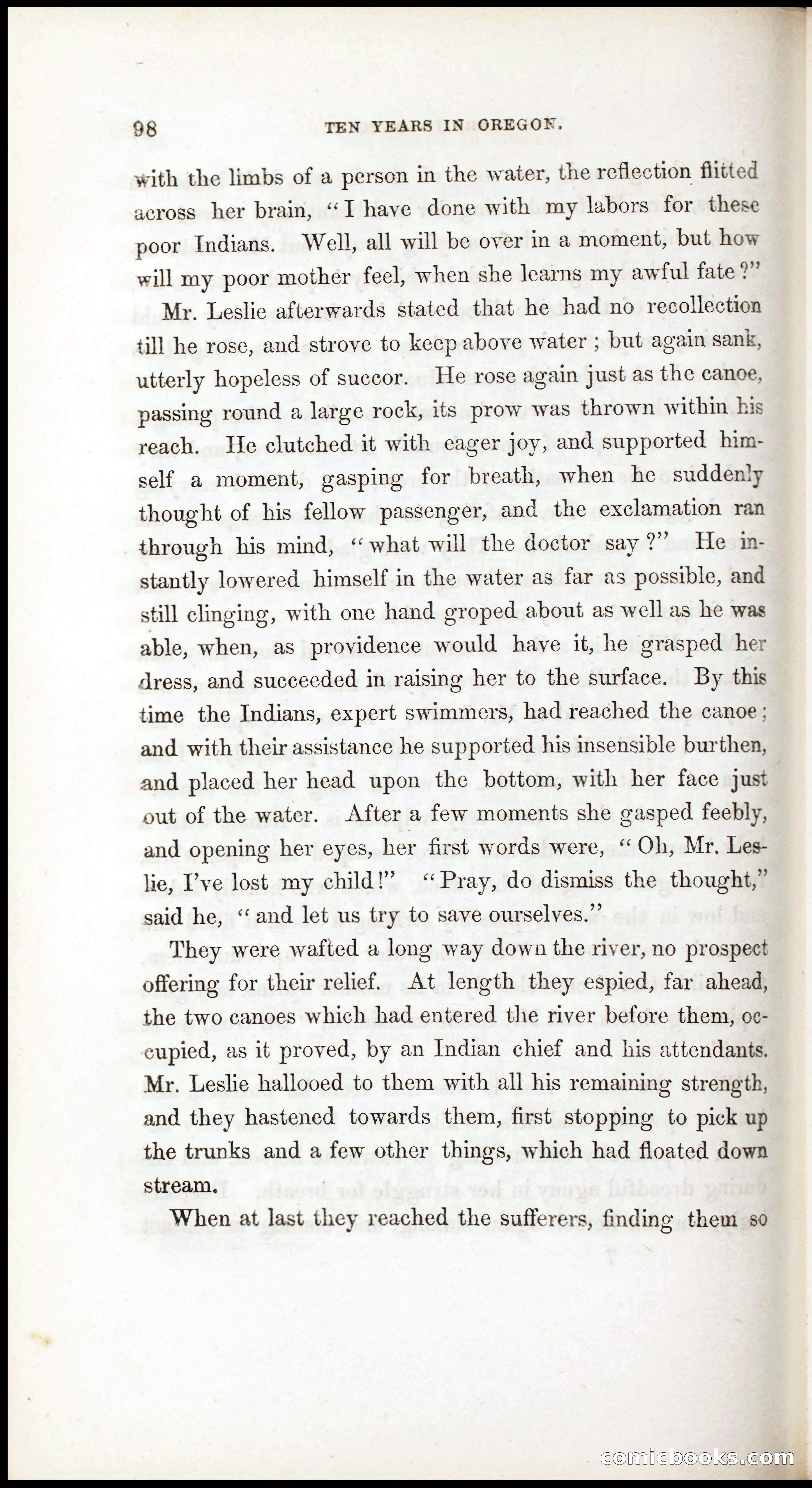 Thrilling Adventures, Travels, and Explorations of Dr. Elijah White Among the Rocky Mountains and in the Far West — page 106 of 394