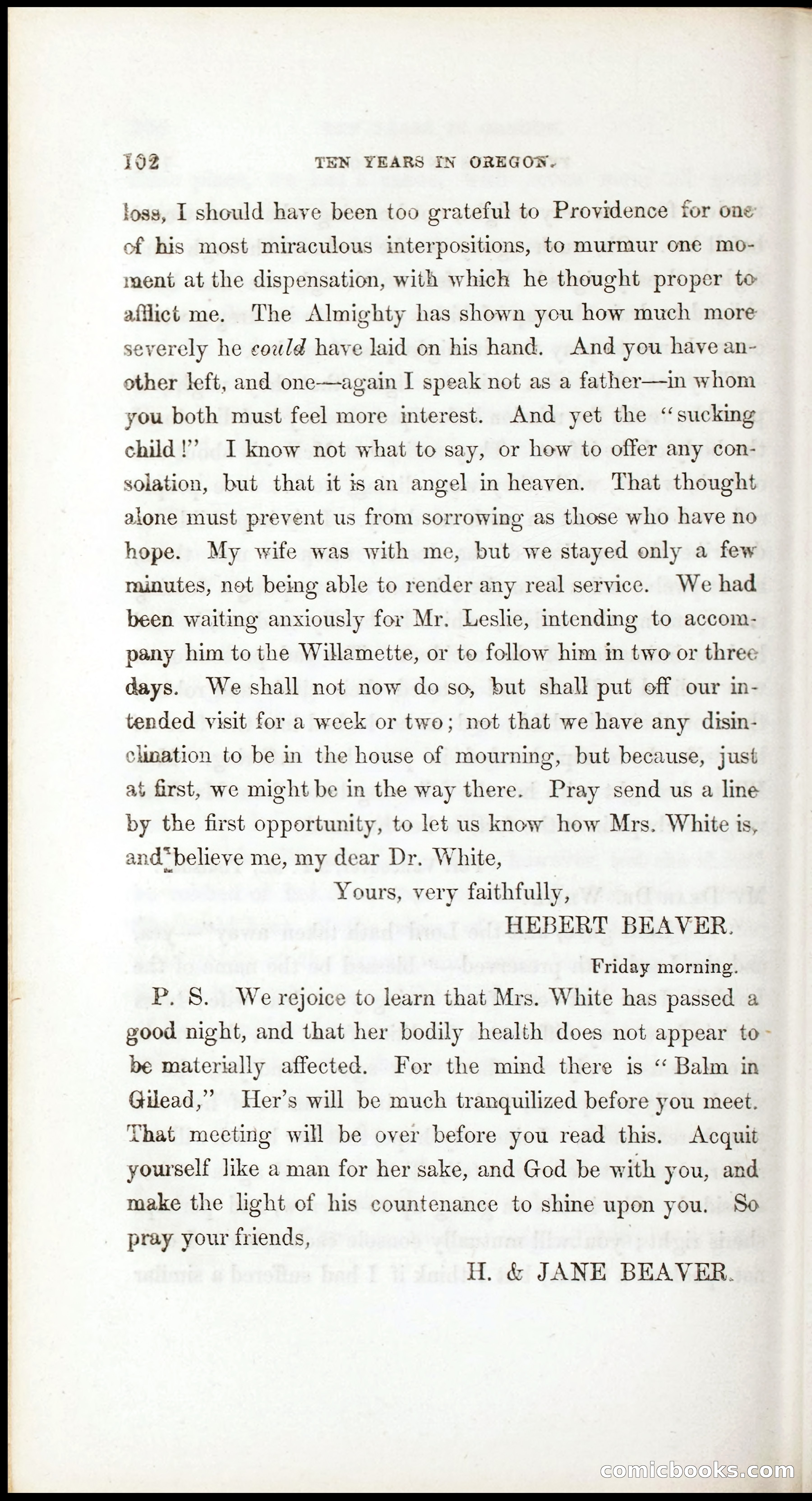 Thrilling Adventures, Travels, and Explorations of Dr. Elijah White Among the Rocky Mountains and in the Far West — page 110 of 394