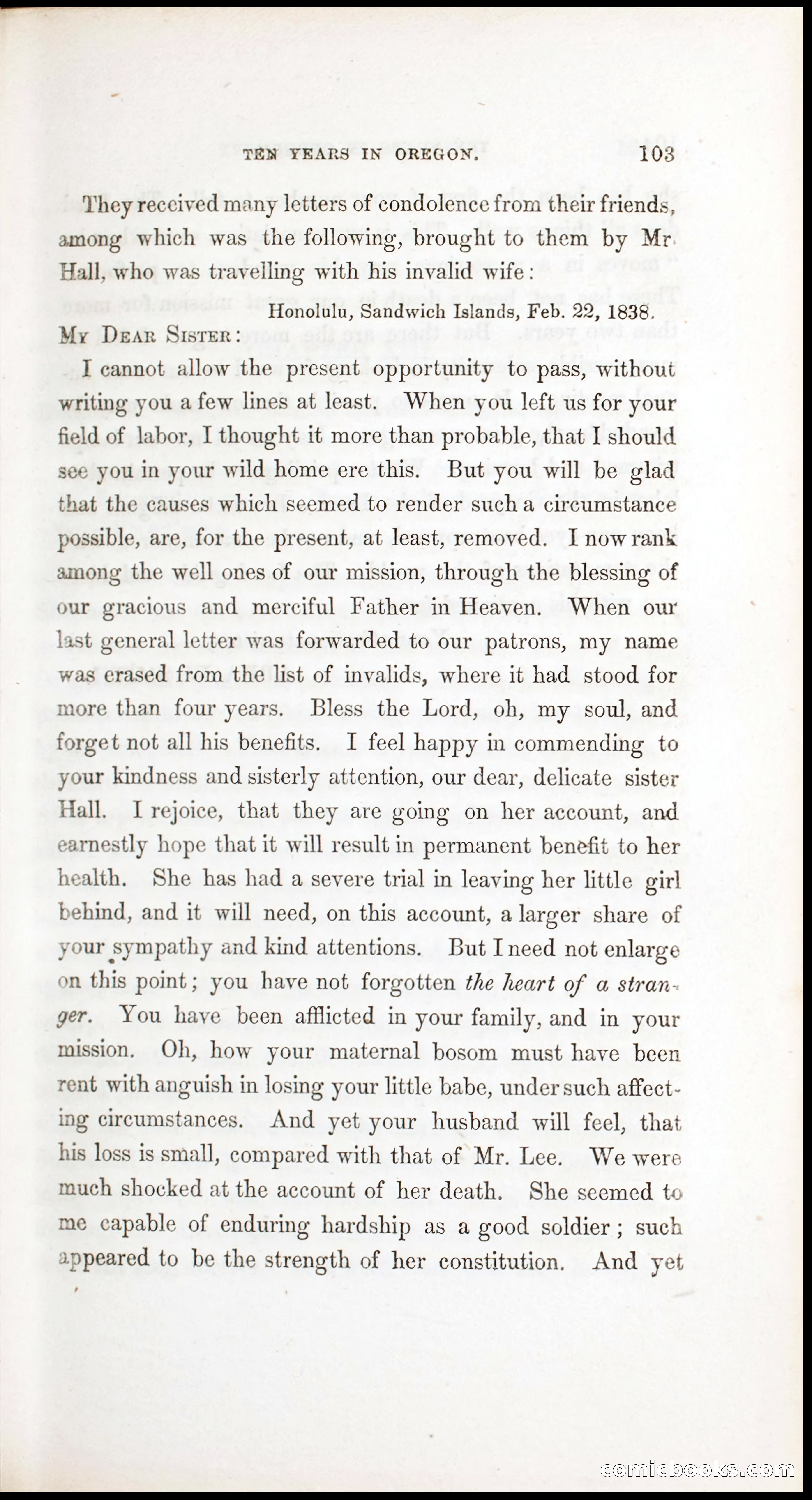 Thrilling Adventures, Travels, and Explorations of Dr. Elijah White Among the Rocky Mountains and in the Far West — page 111 of 394