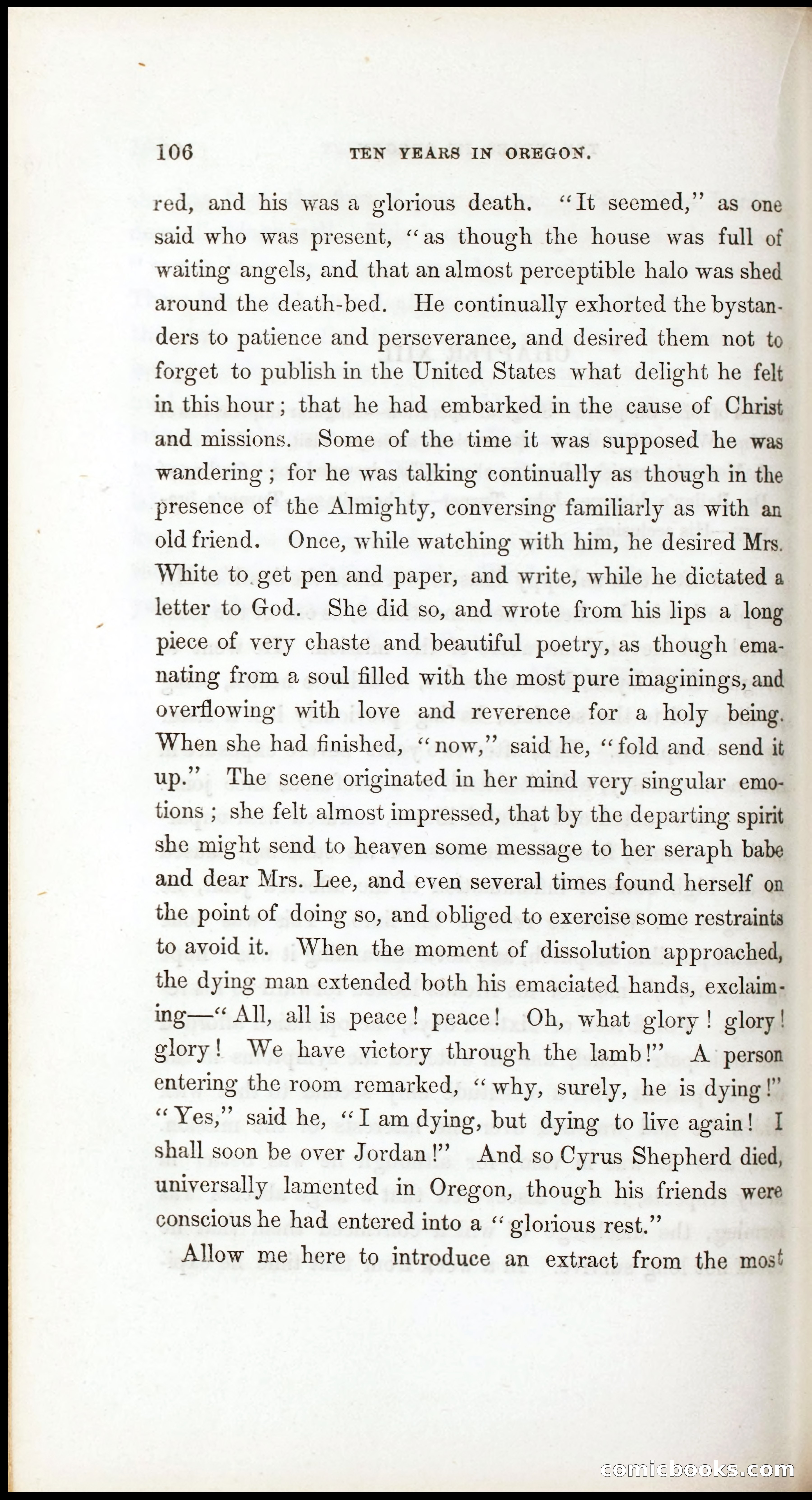 Thrilling Adventures, Travels, and Explorations of Dr. Elijah White Among the Rocky Mountains and in the Far West — page 114 of 394