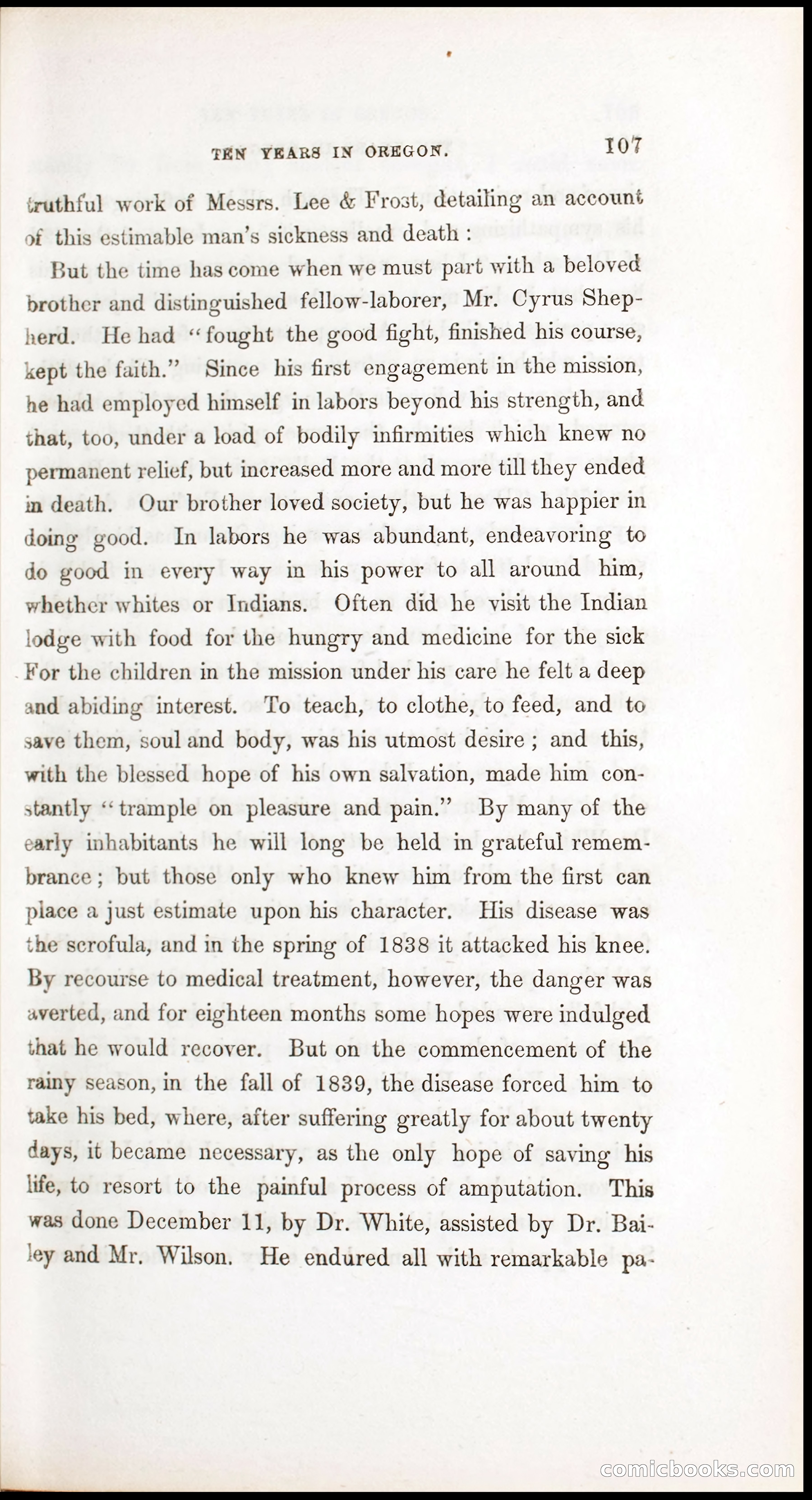 Thrilling Adventures, Travels, and Explorations of Dr. Elijah White Among the Rocky Mountains and in the Far West — page 115 of 394