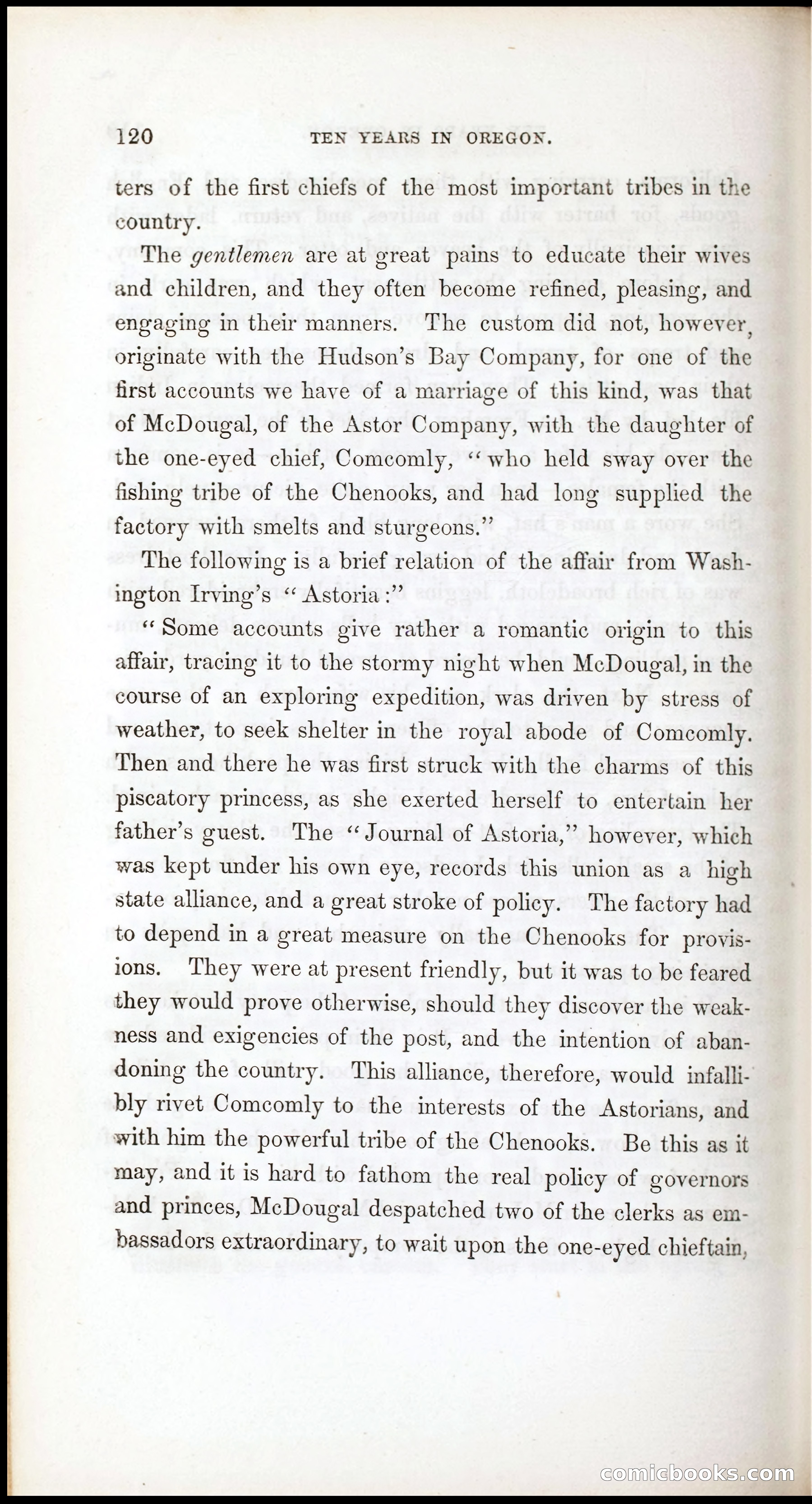 Thrilling Adventures, Travels, and Explorations of Dr. Elijah White Among the Rocky Mountains and in the Far West — page 128 of 394