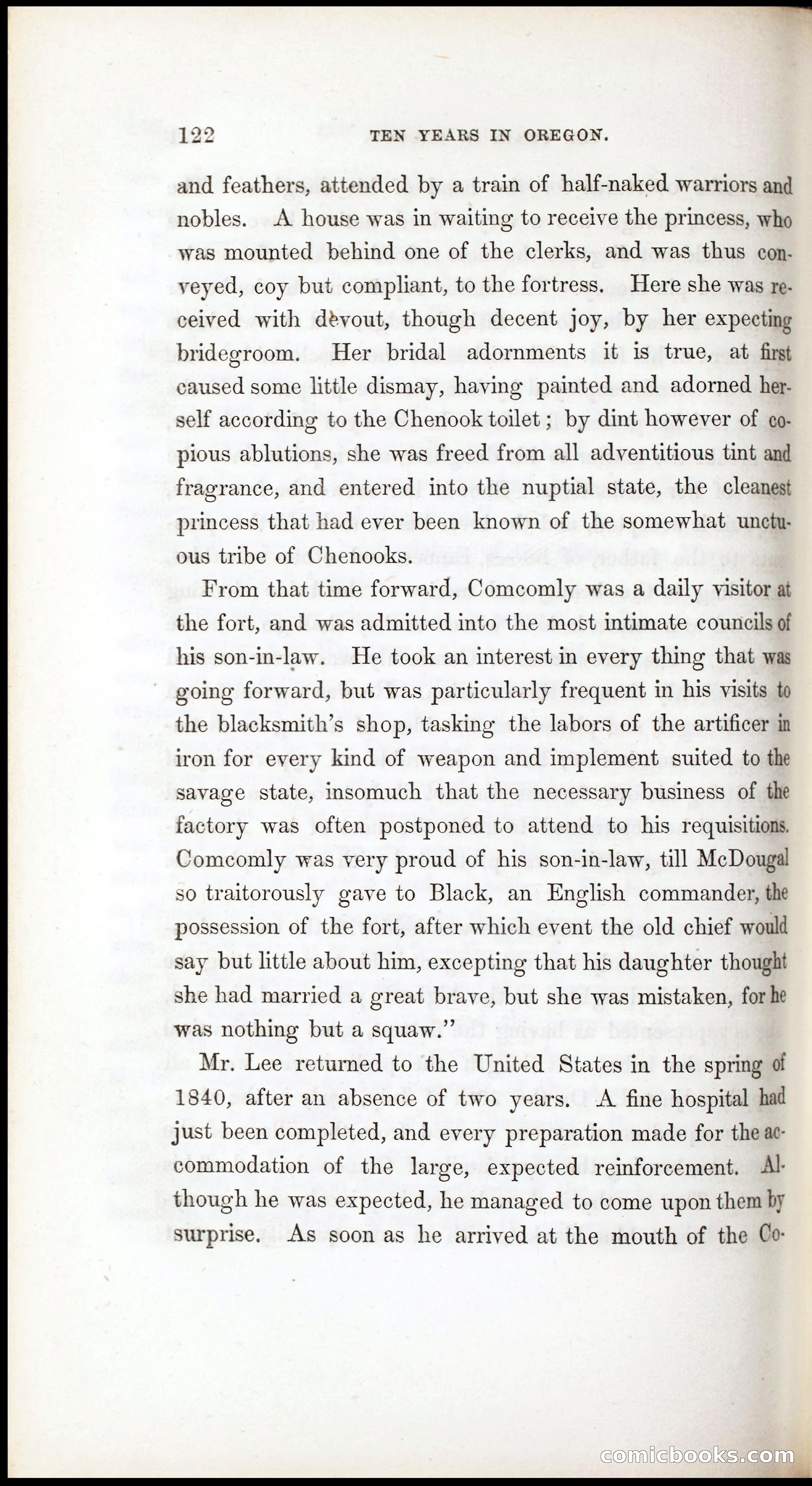 Thrilling Adventures, Travels, and Explorations of Dr. Elijah White Among the Rocky Mountains and in the Far West — page 130 of 394