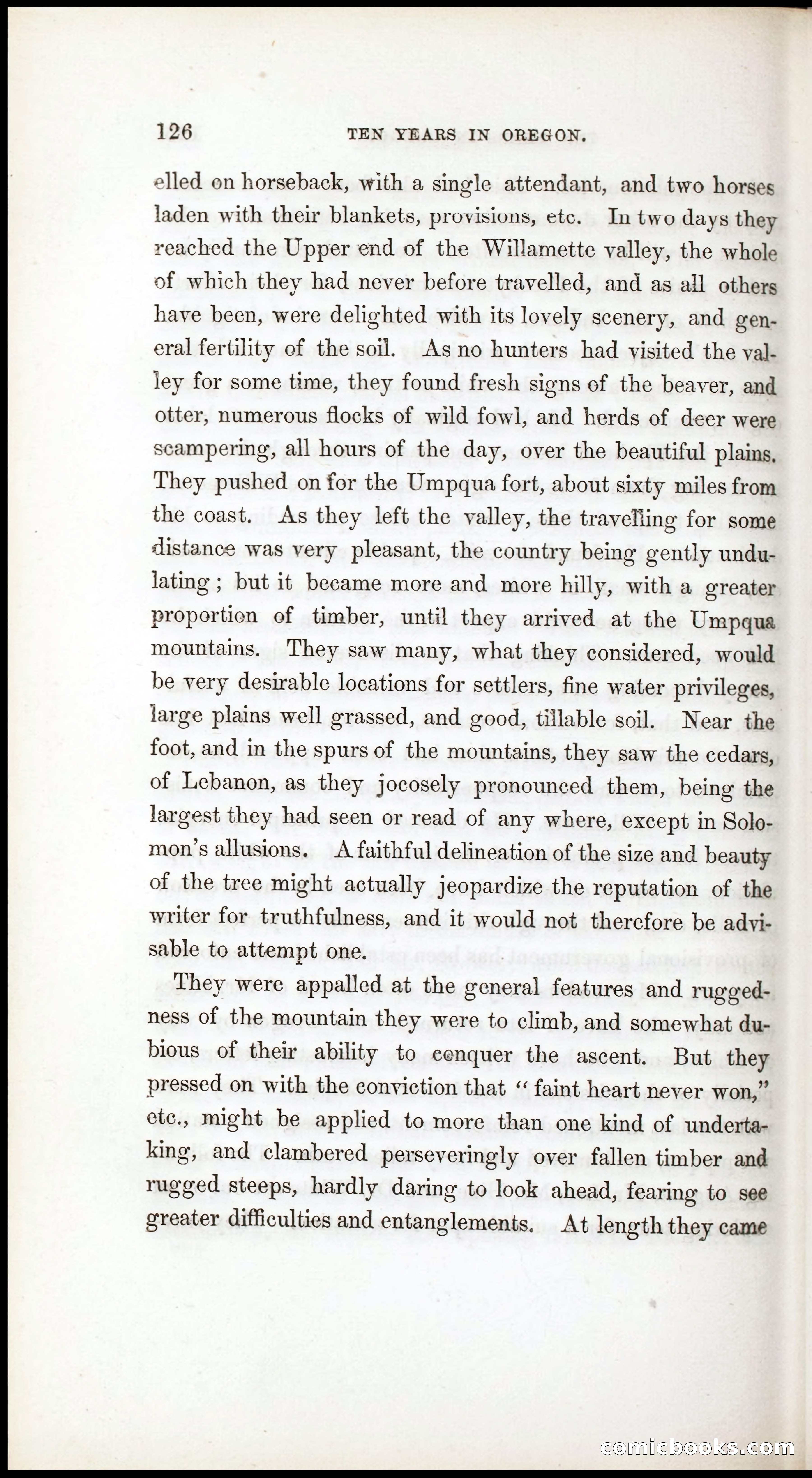 Thrilling Adventures, Travels, and Explorations of Dr. Elijah White Among the Rocky Mountains and in the Far West — page 134 of 394