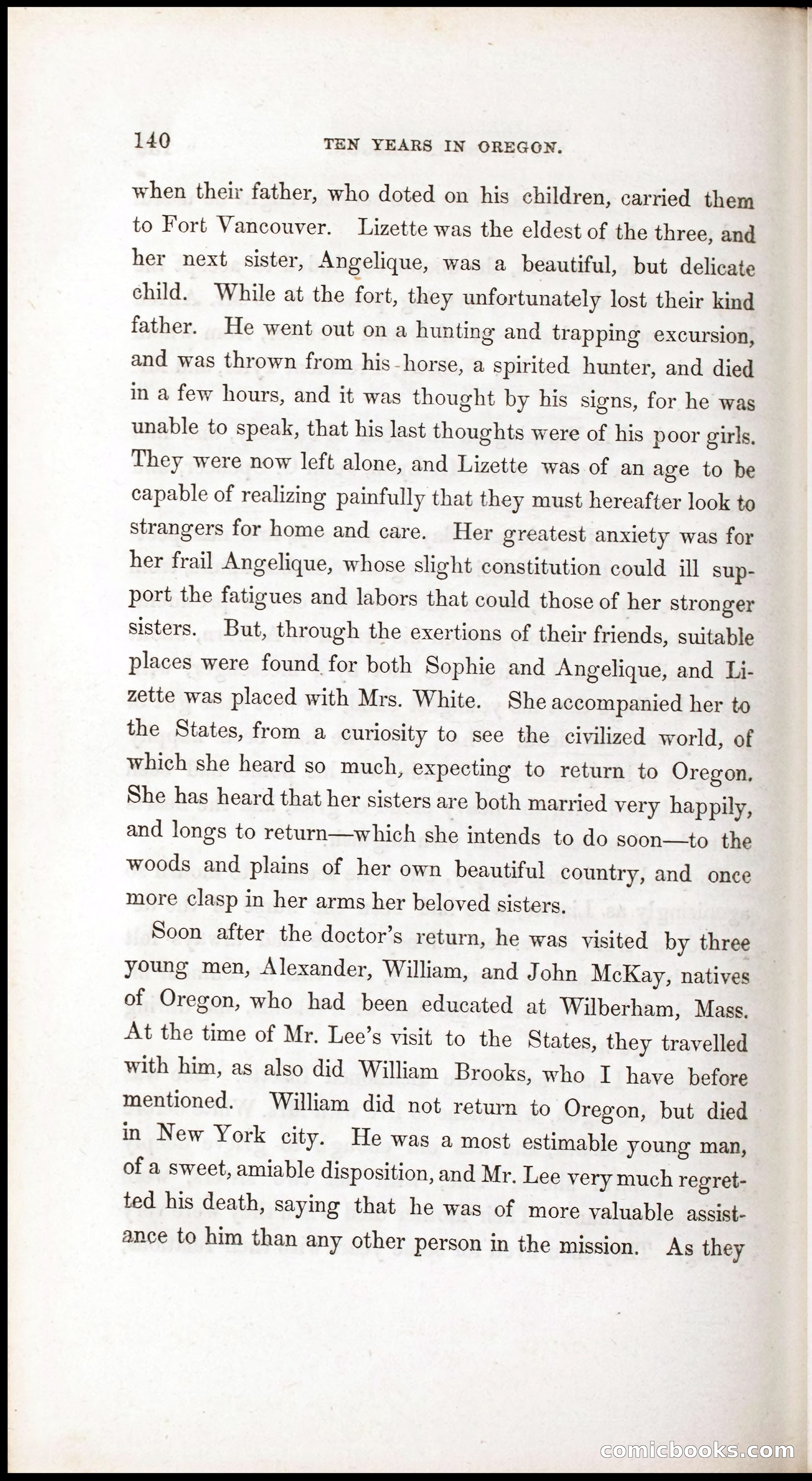 Thrilling Adventures, Travels, and Explorations of Dr. Elijah White Among the Rocky Mountains and in the Far West — page 148 of 394