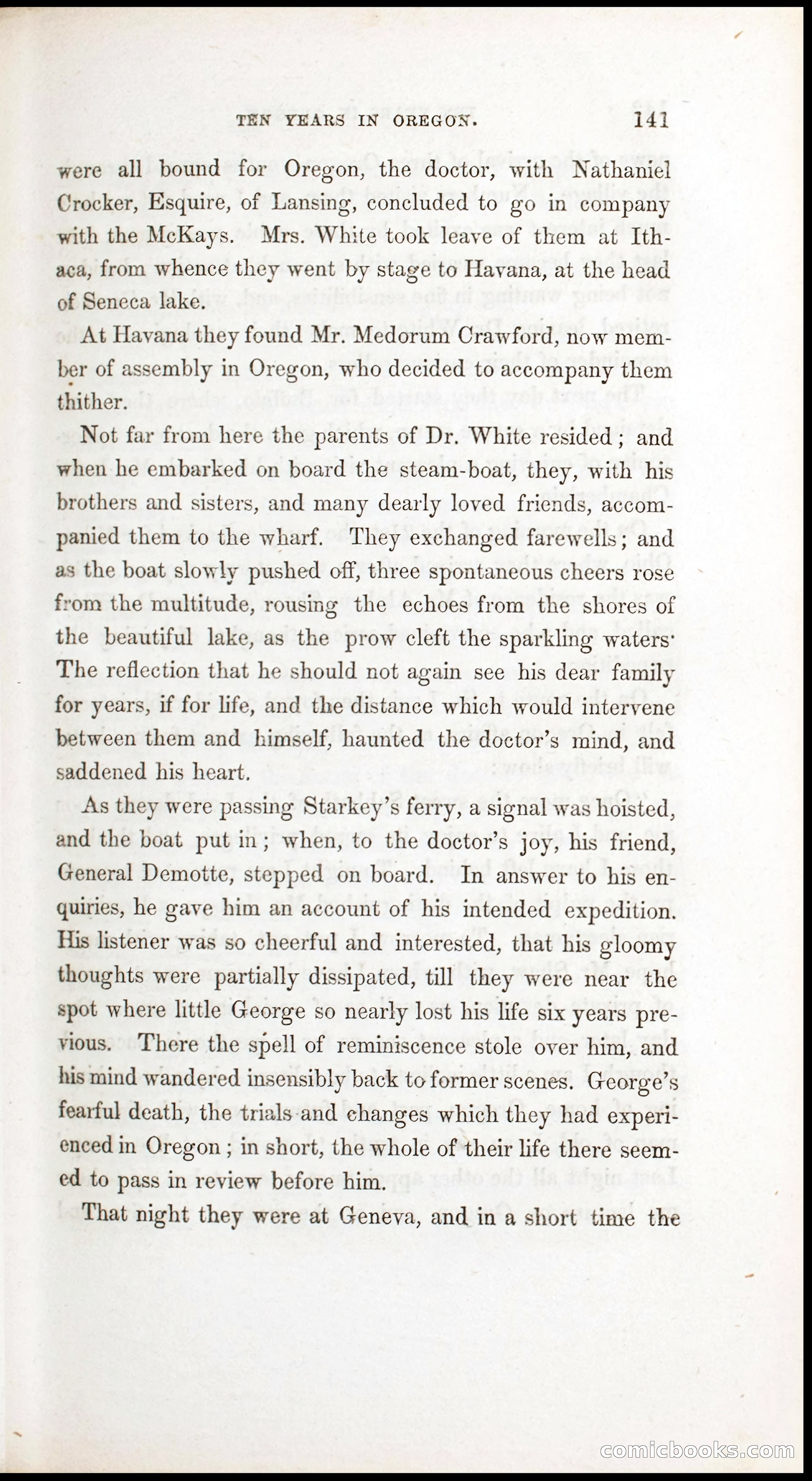 Thrilling Adventures, Travels, and Explorations of Dr. Elijah White Among the Rocky Mountains and in the Far West — page 149 of 394