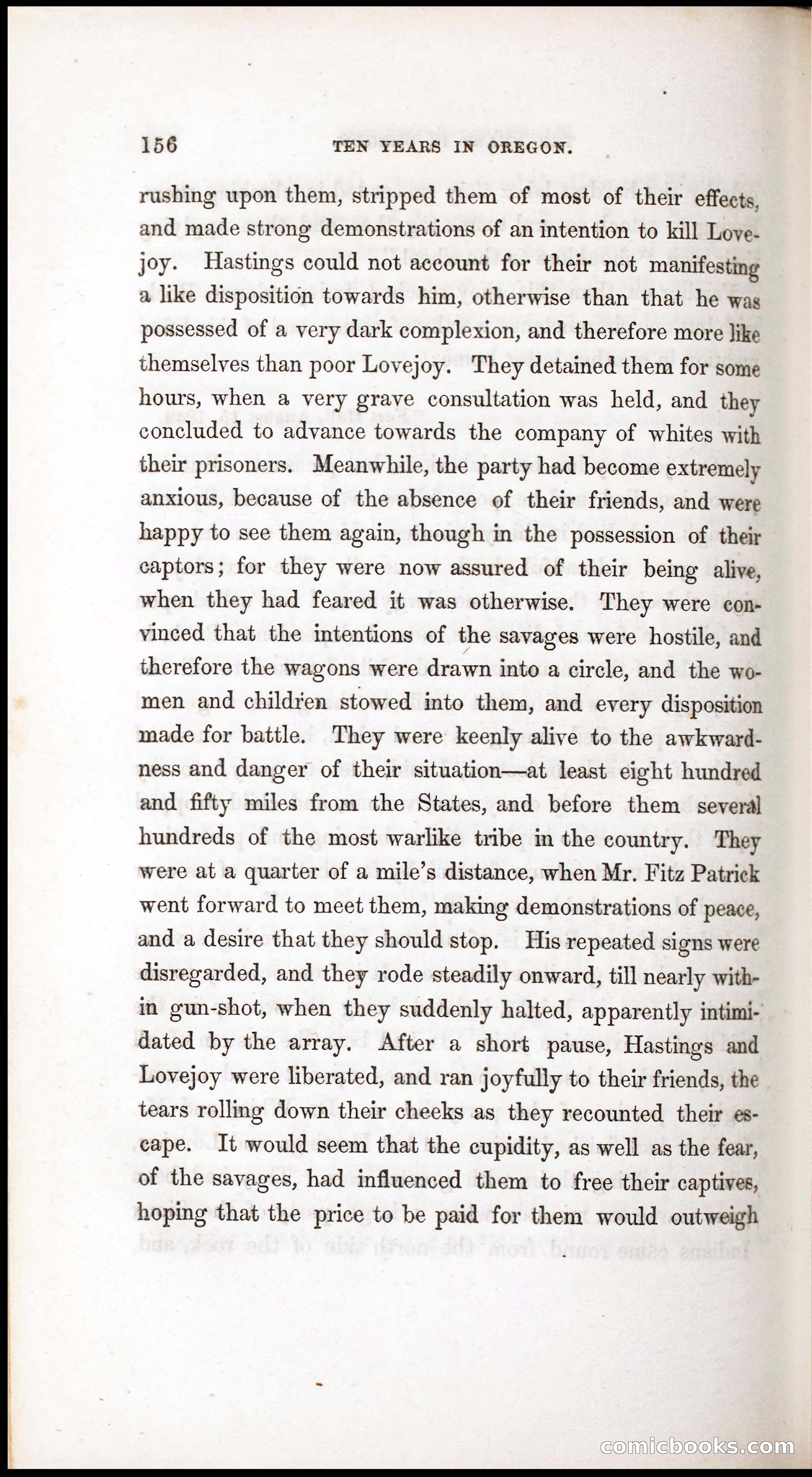 Thrilling Adventures, Travels, and Explorations of Dr. Elijah White Among the Rocky Mountains and in the Far West — page 164 of 394