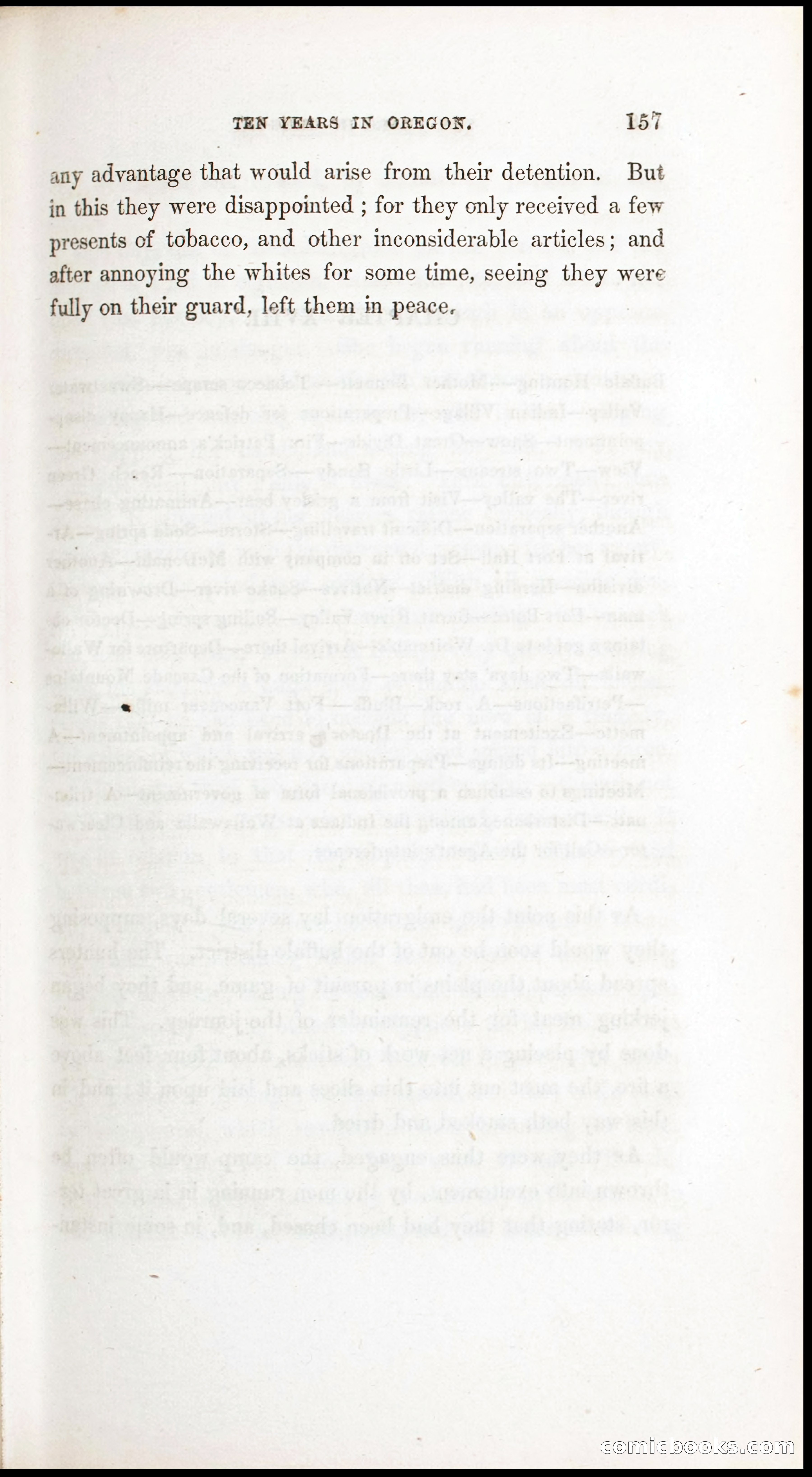 Thrilling Adventures, Travels, and Explorations of Dr. Elijah White Among the Rocky Mountains and in the Far West — page 165 of 394