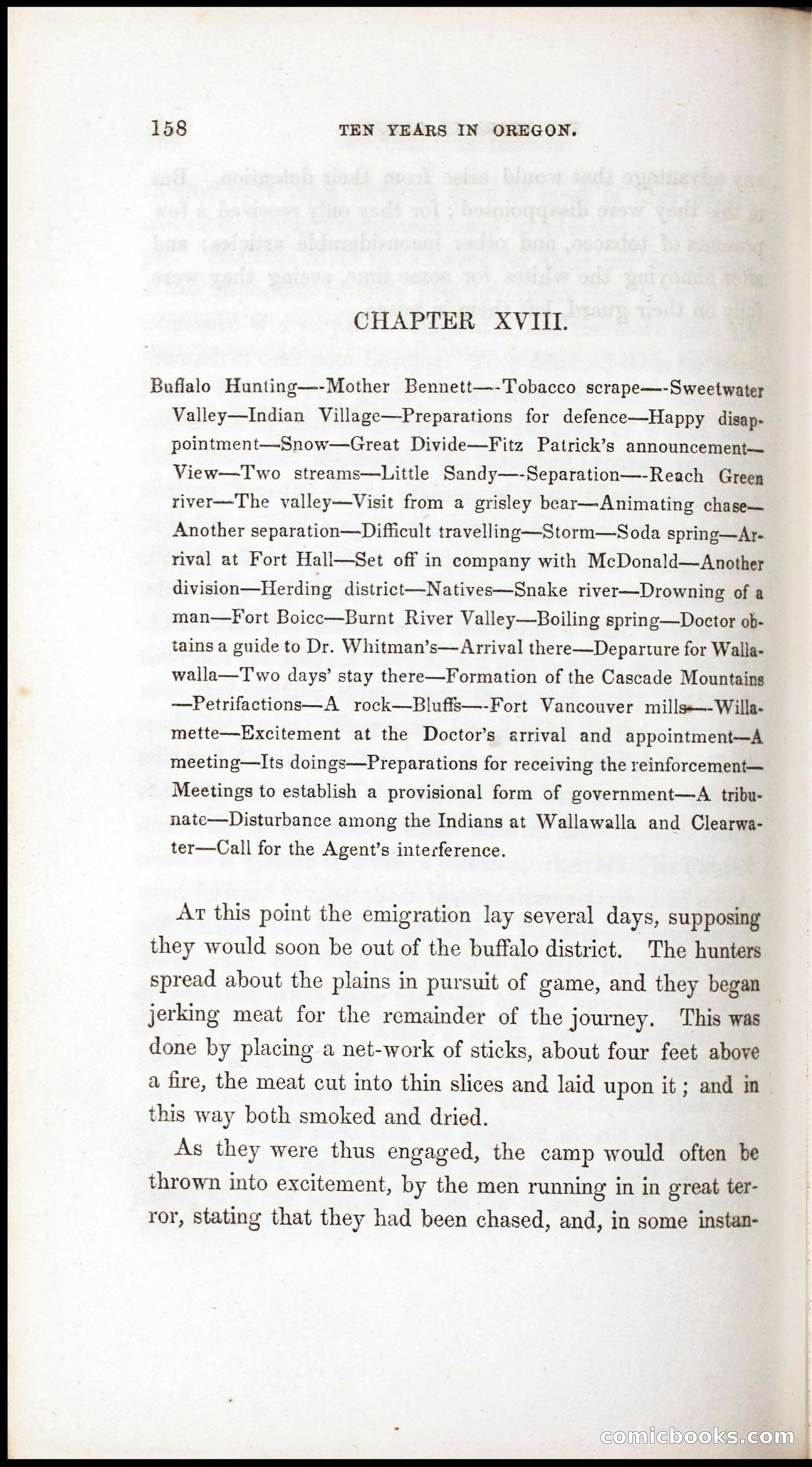 Thrilling Adventures, Travels, and Explorations of Dr. Elijah White Among the Rocky Mountains and in the Far West — page 166 of 394