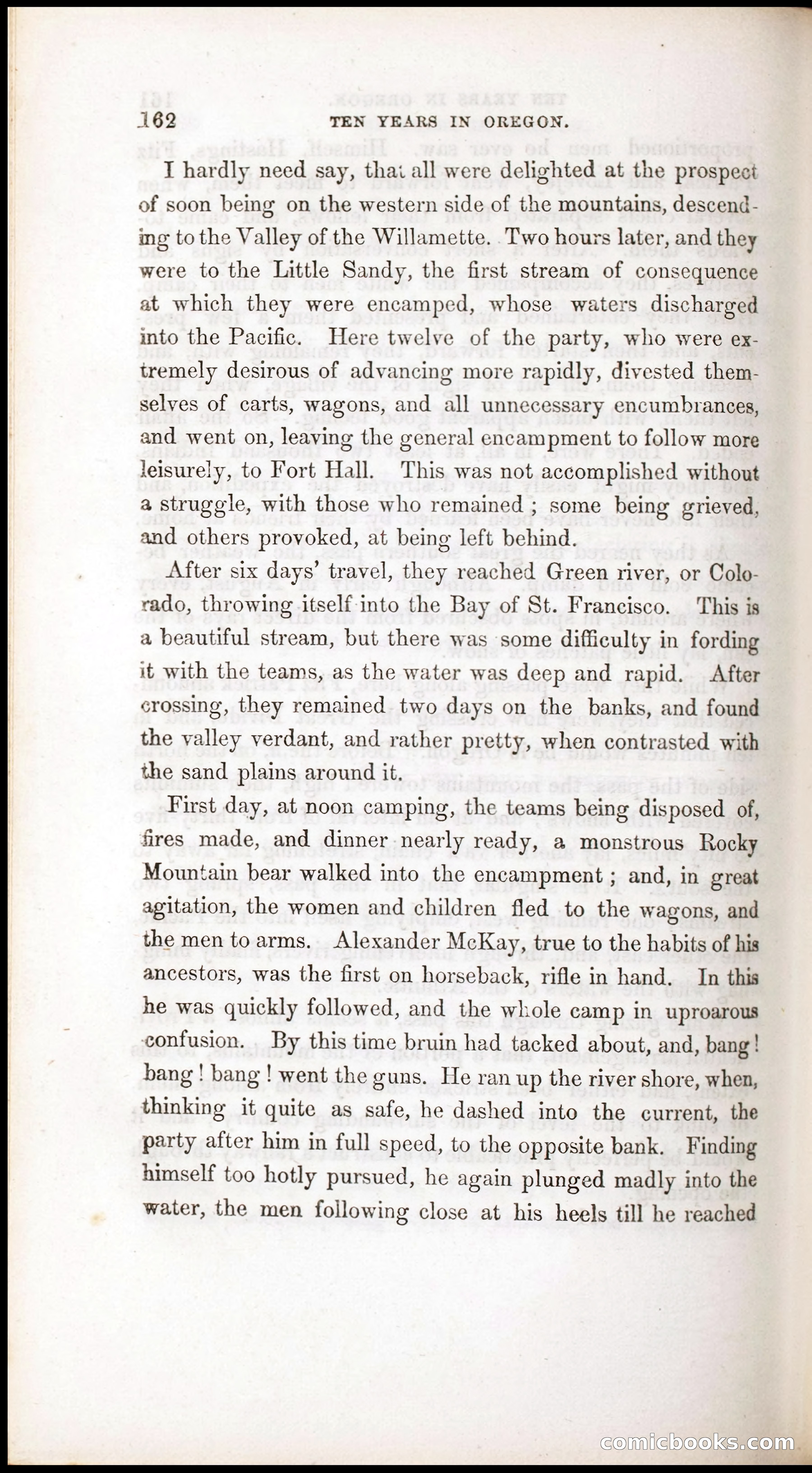 Thrilling Adventures, Travels, and Explorations of Dr. Elijah White Among the Rocky Mountains and in the Far West — page 170 of 394