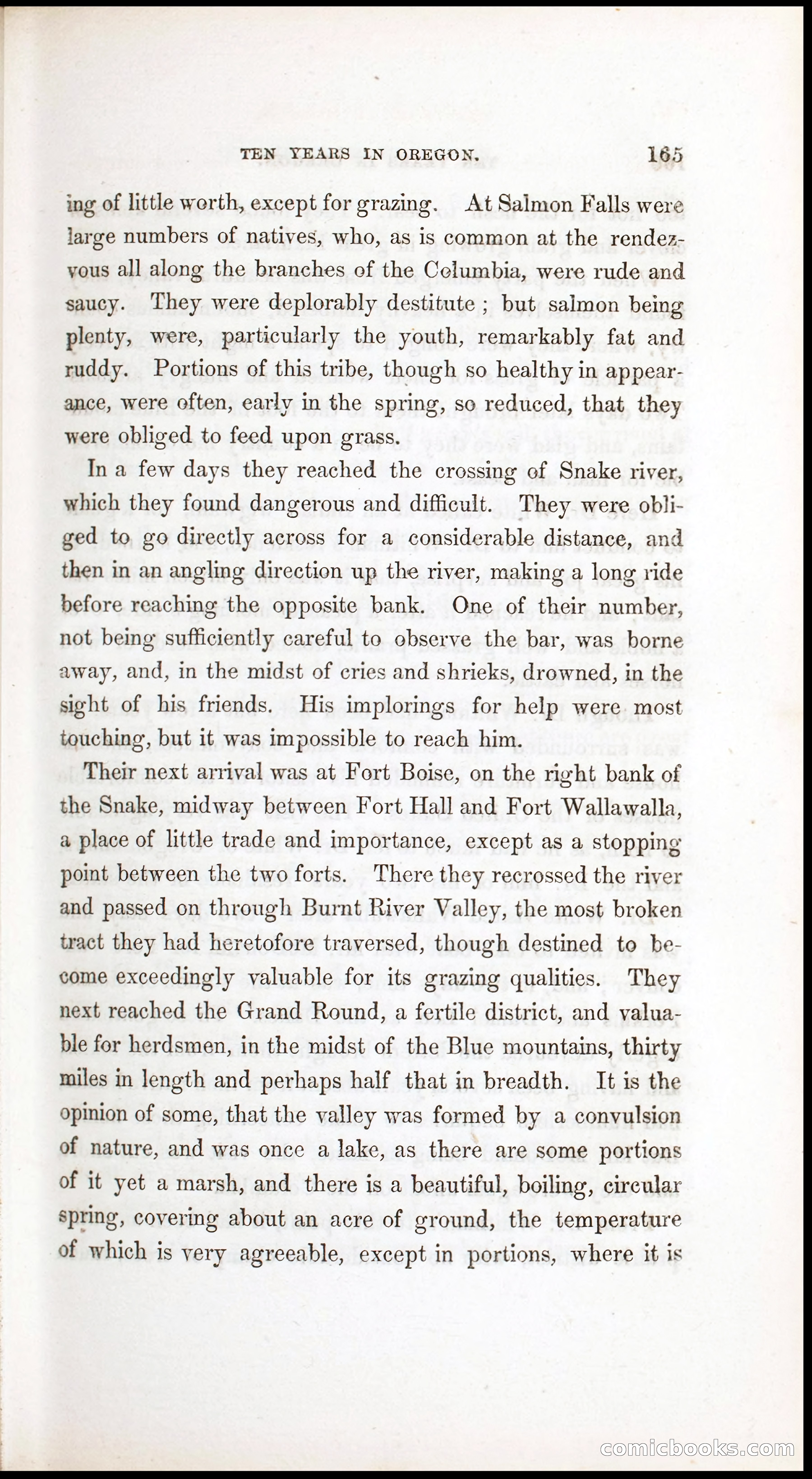 Thrilling Adventures, Travels, and Explorations of Dr. Elijah White Among the Rocky Mountains and in the Far West — page 173 of 394