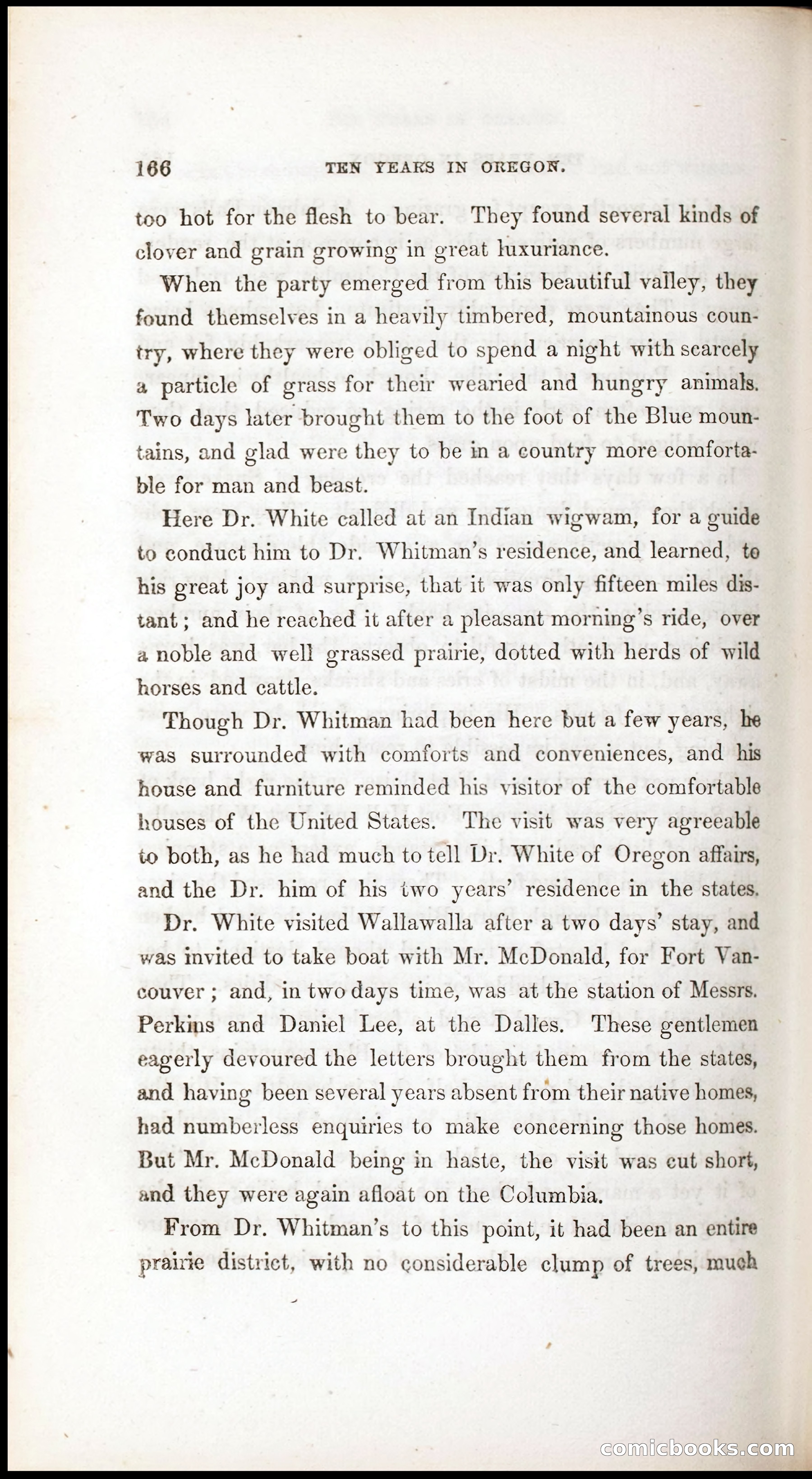 Thrilling Adventures, Travels, and Explorations of Dr. Elijah White Among the Rocky Mountains and in the Far West — page 174 of 394
