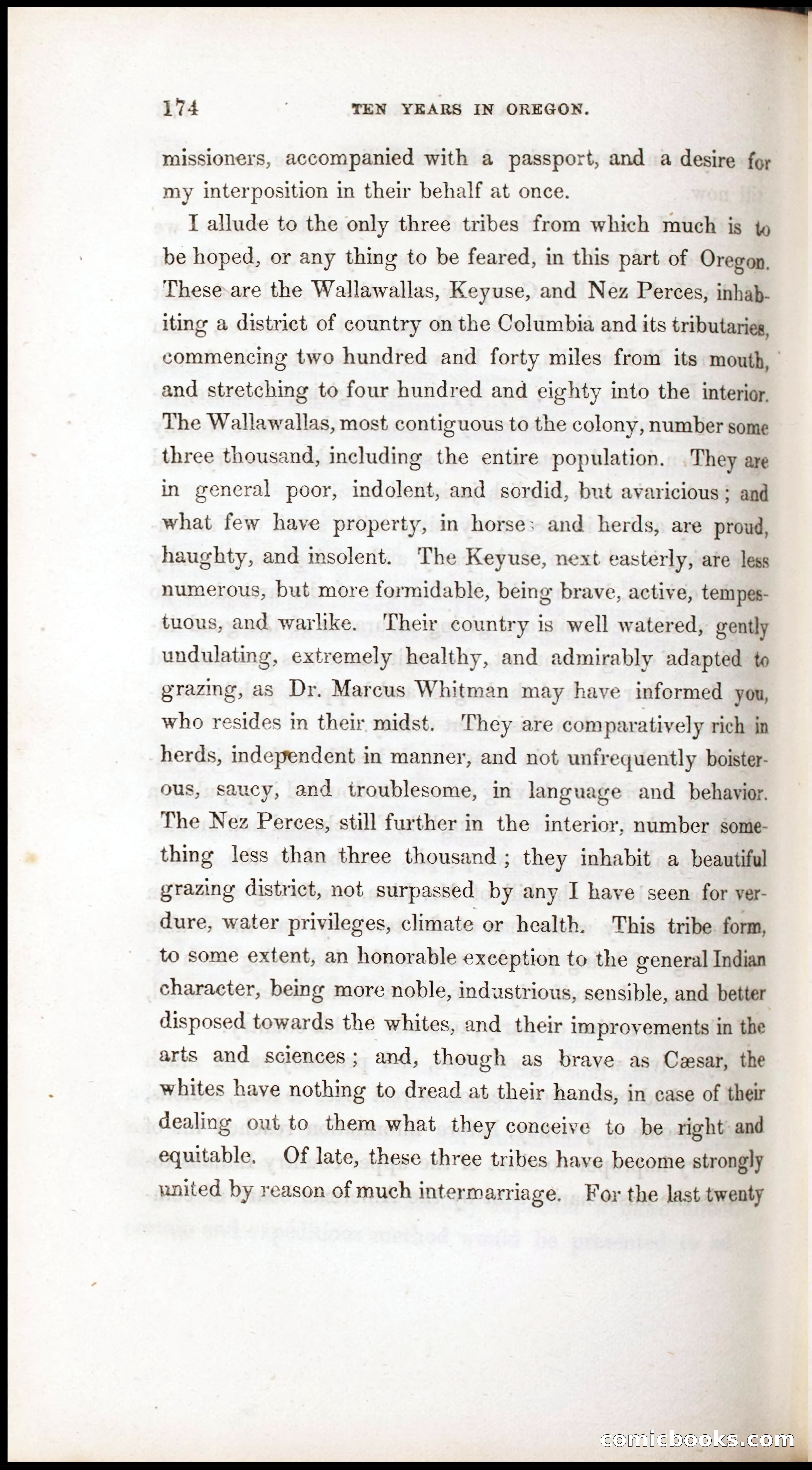 Thrilling Adventures, Travels, and Explorations of Dr. Elijah White Among the Rocky Mountains and in the Far West — page 182 of 394