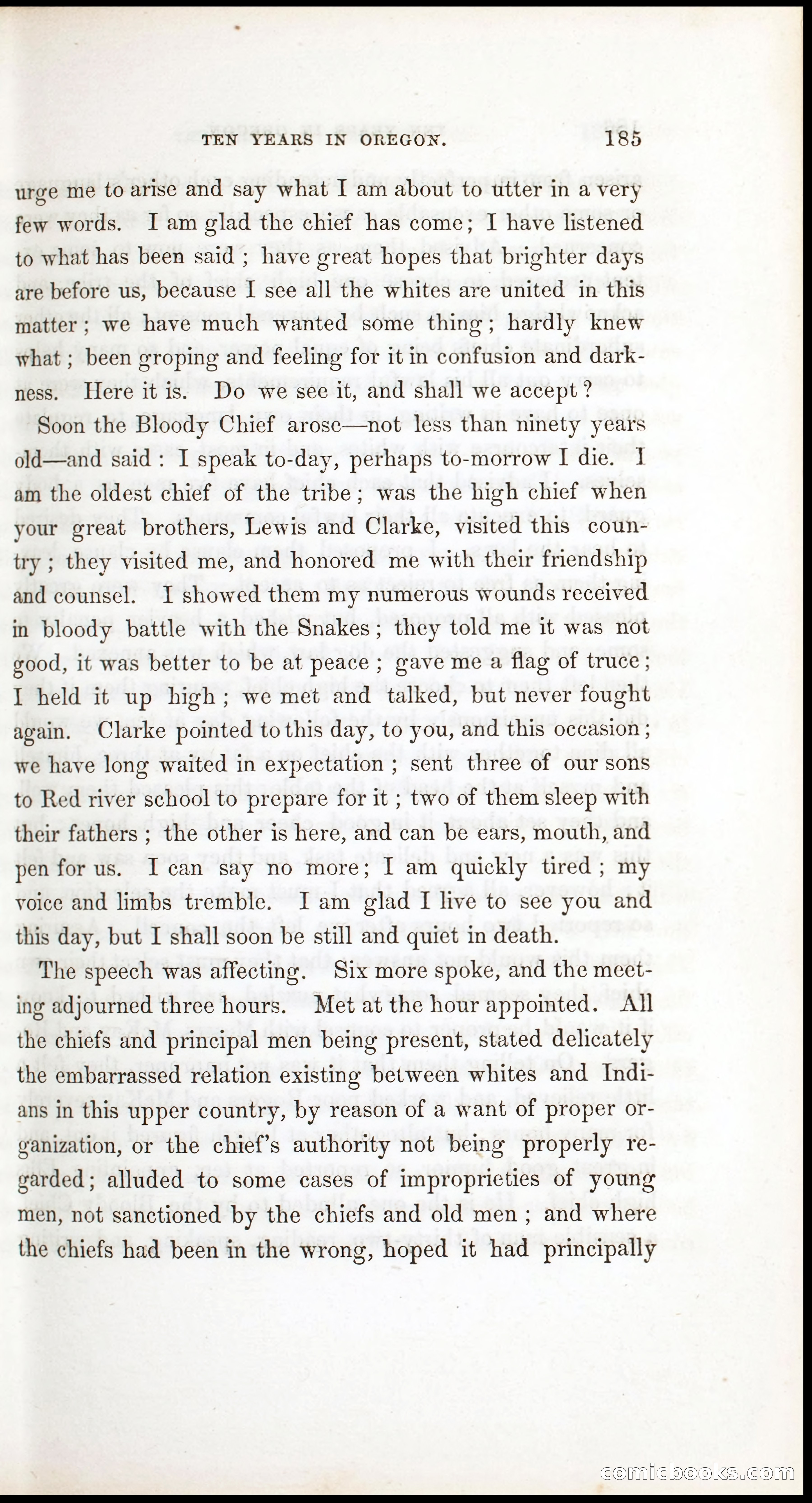 Thrilling Adventures, Travels, and Explorations of Dr. Elijah White Among the Rocky Mountains and in the Far West — page 193 of 394