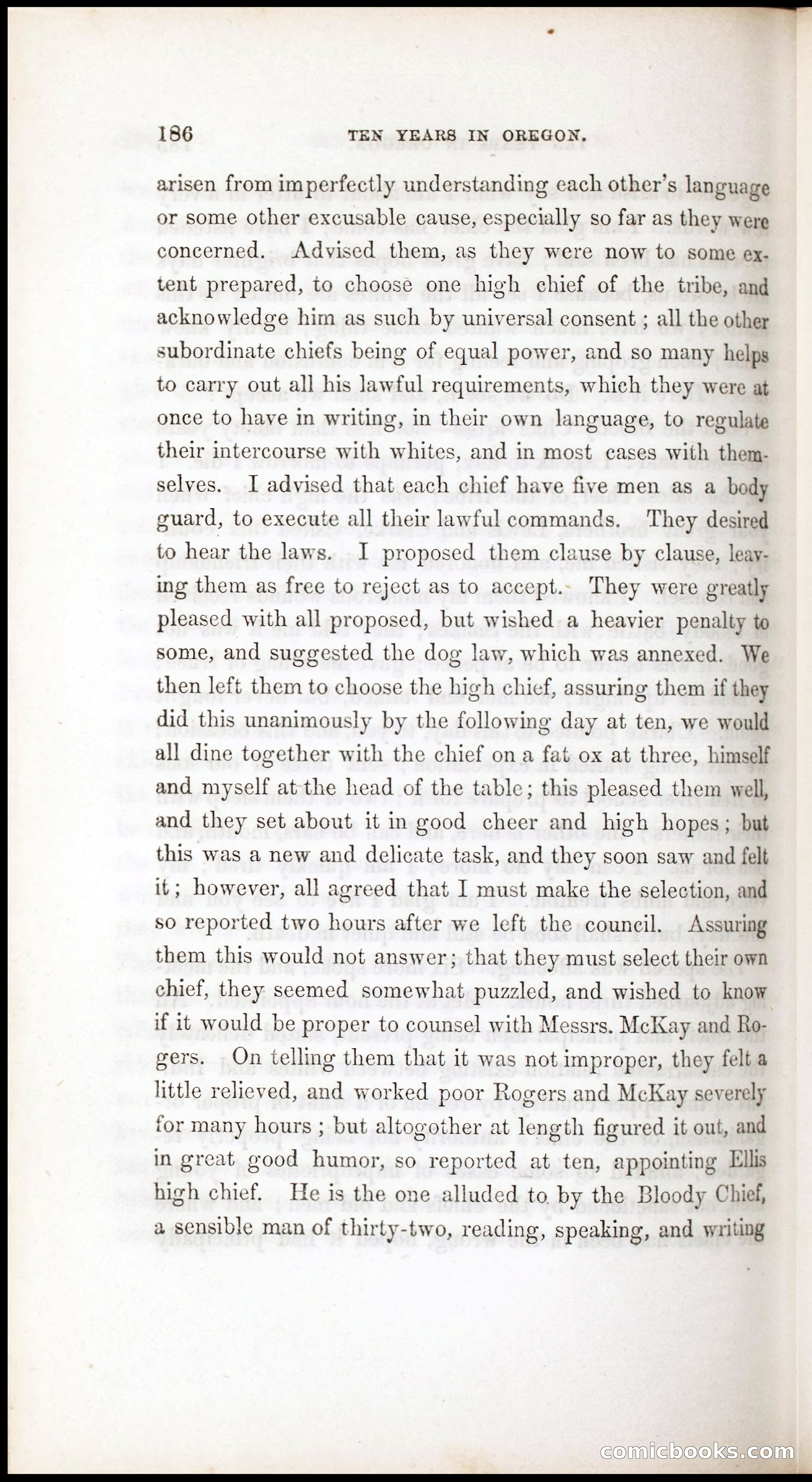 Thrilling Adventures, Travels, and Explorations of Dr. Elijah White Among the Rocky Mountains and in the Far West — page 194 of 394