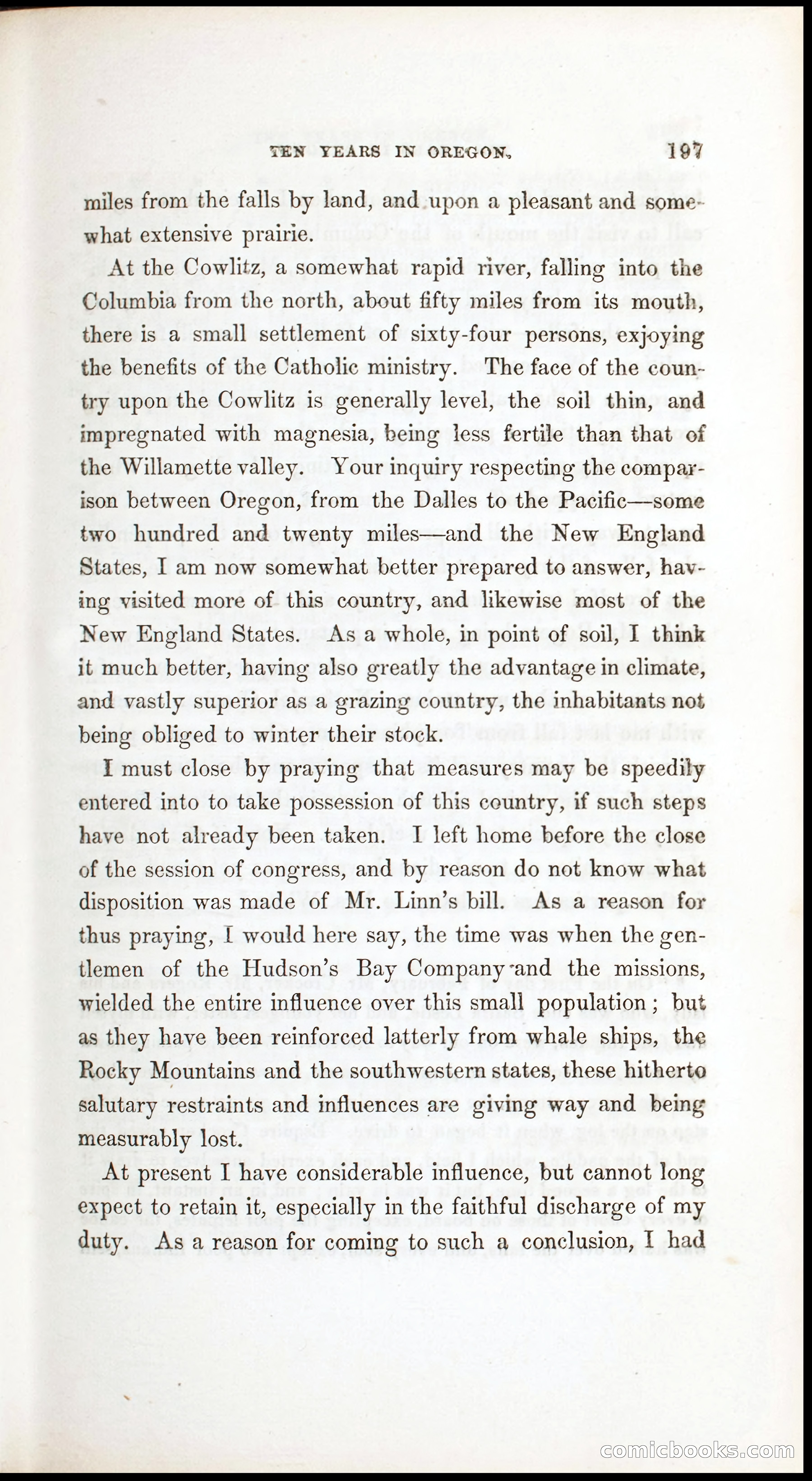 Thrilling Adventures, Travels, and Explorations of Dr. Elijah White Among the Rocky Mountains and in the Far West — page 205 of 394