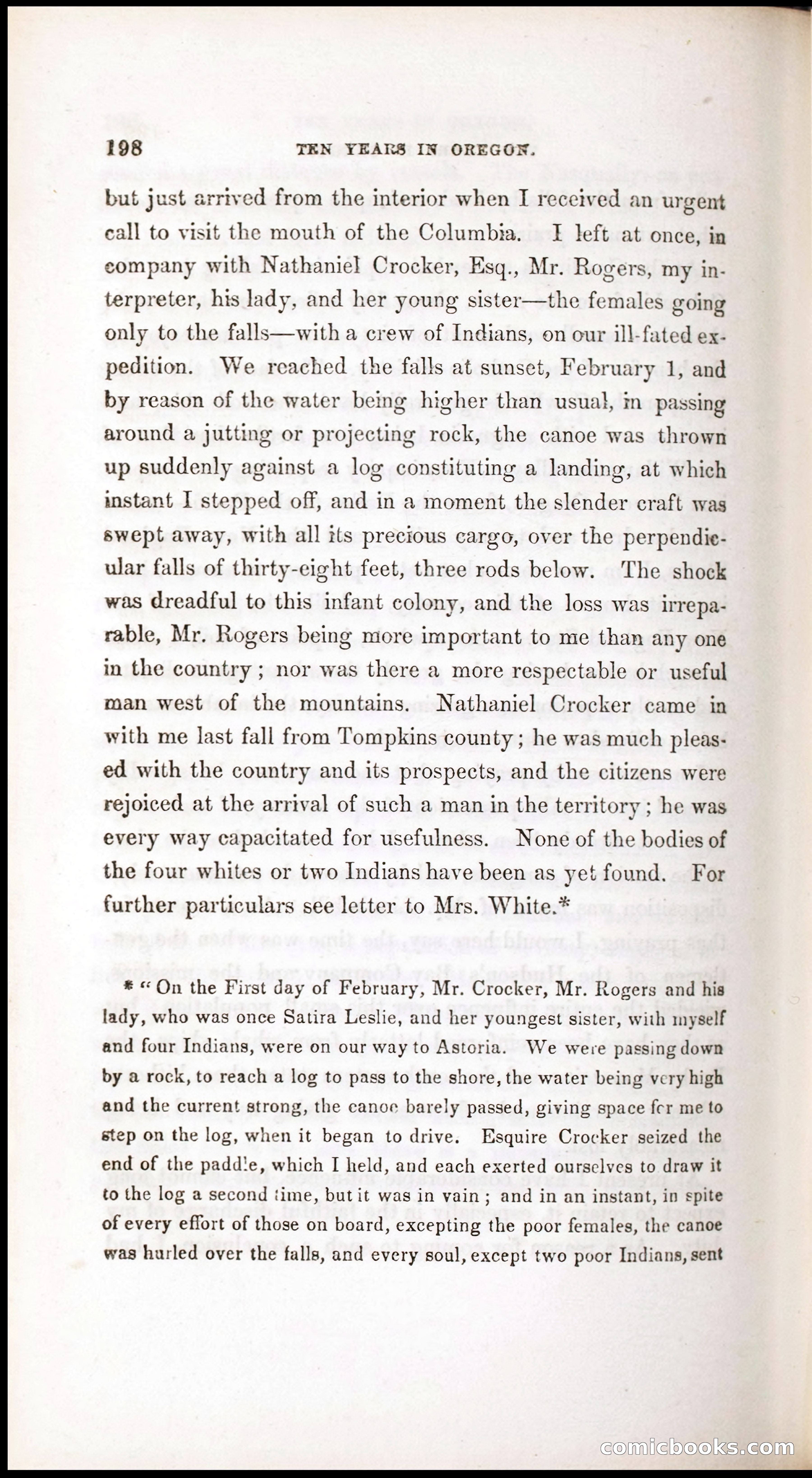 Thrilling Adventures, Travels, and Explorations of Dr. Elijah White Among the Rocky Mountains and in the Far West — page 206 of 394