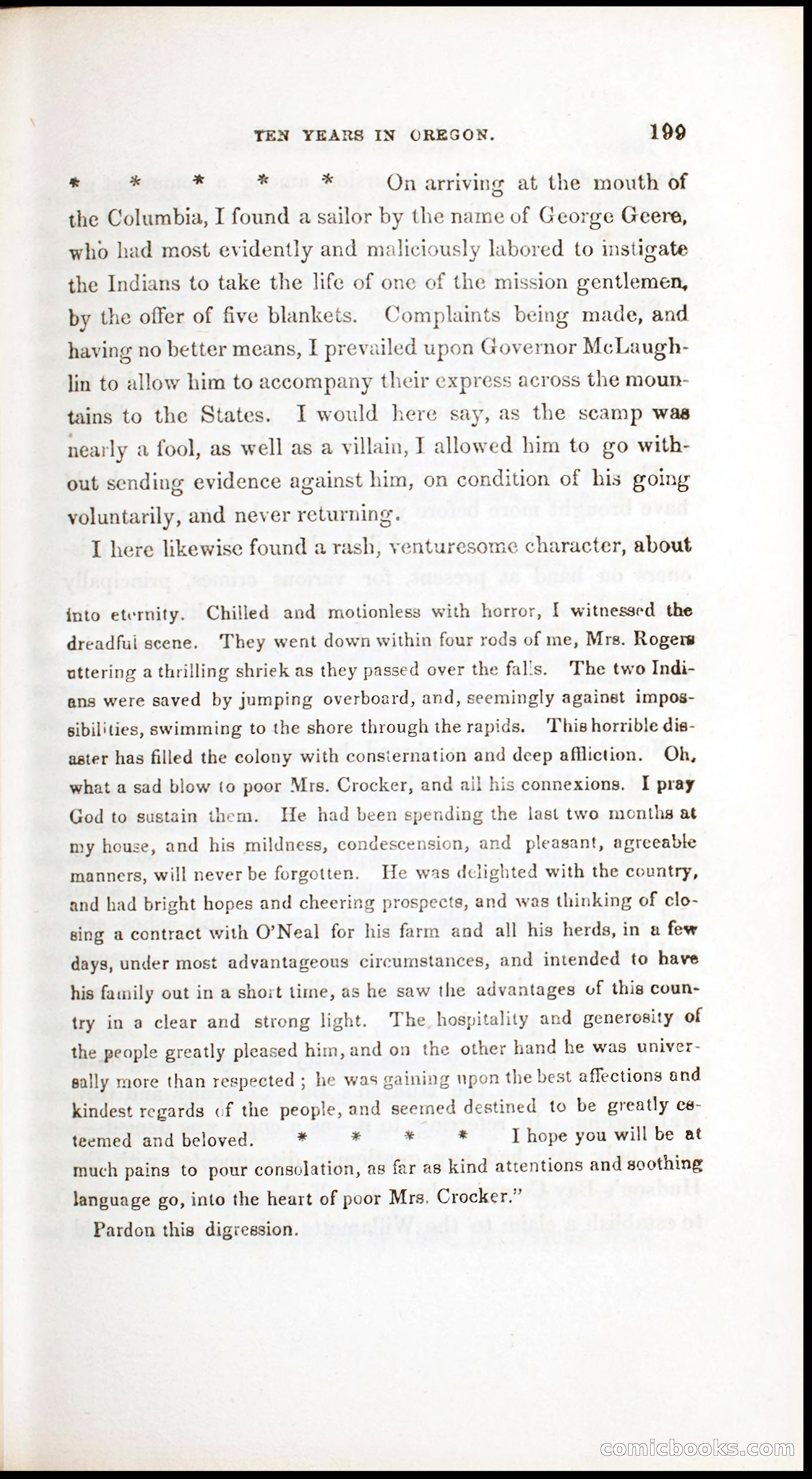 Thrilling Adventures, Travels, and Explorations of Dr. Elijah White Among the Rocky Mountains and in the Far West — page 207 of 394