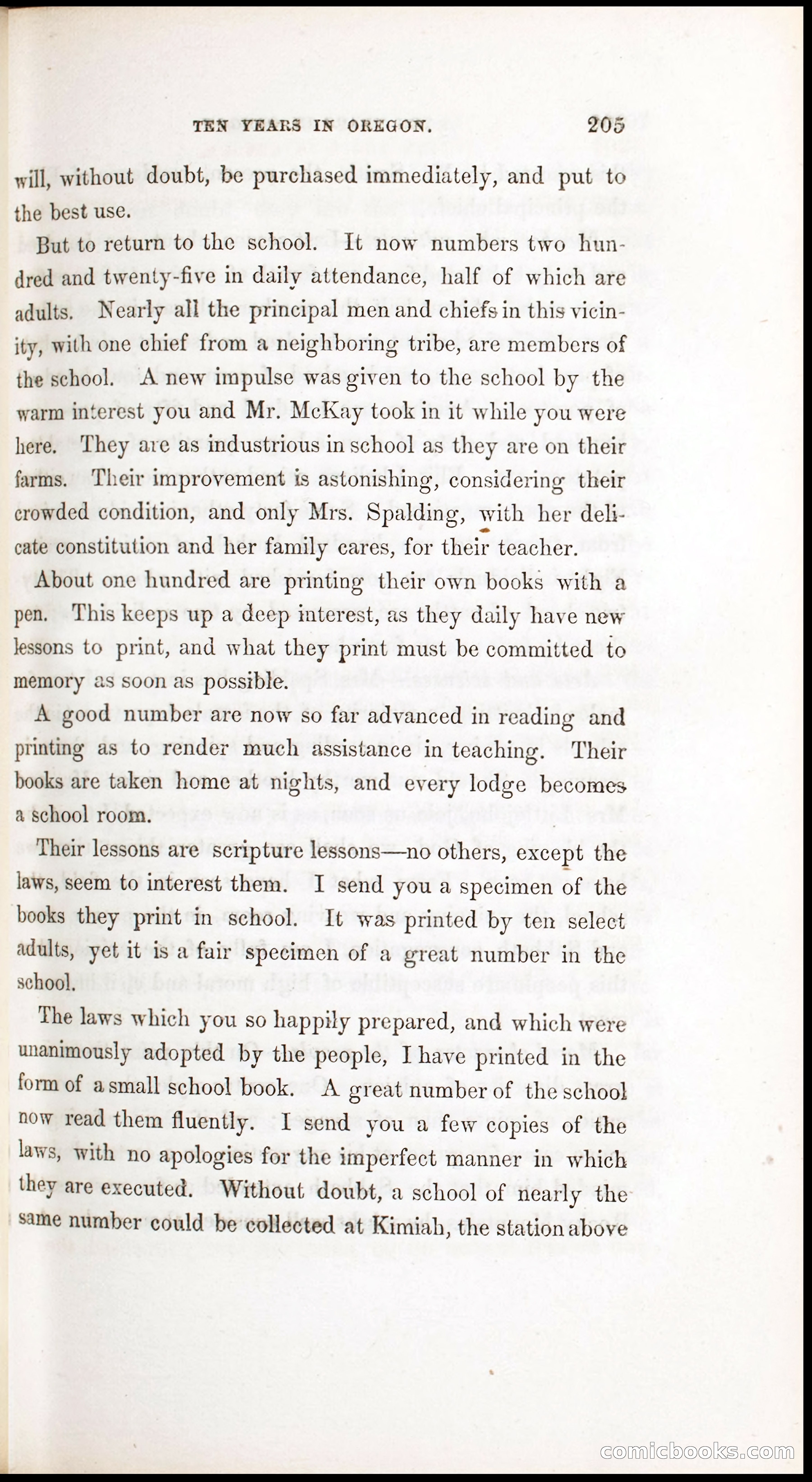 Thrilling Adventures, Travels, and Explorations of Dr. Elijah White Among the Rocky Mountains and in the Far West — page 213 of 394