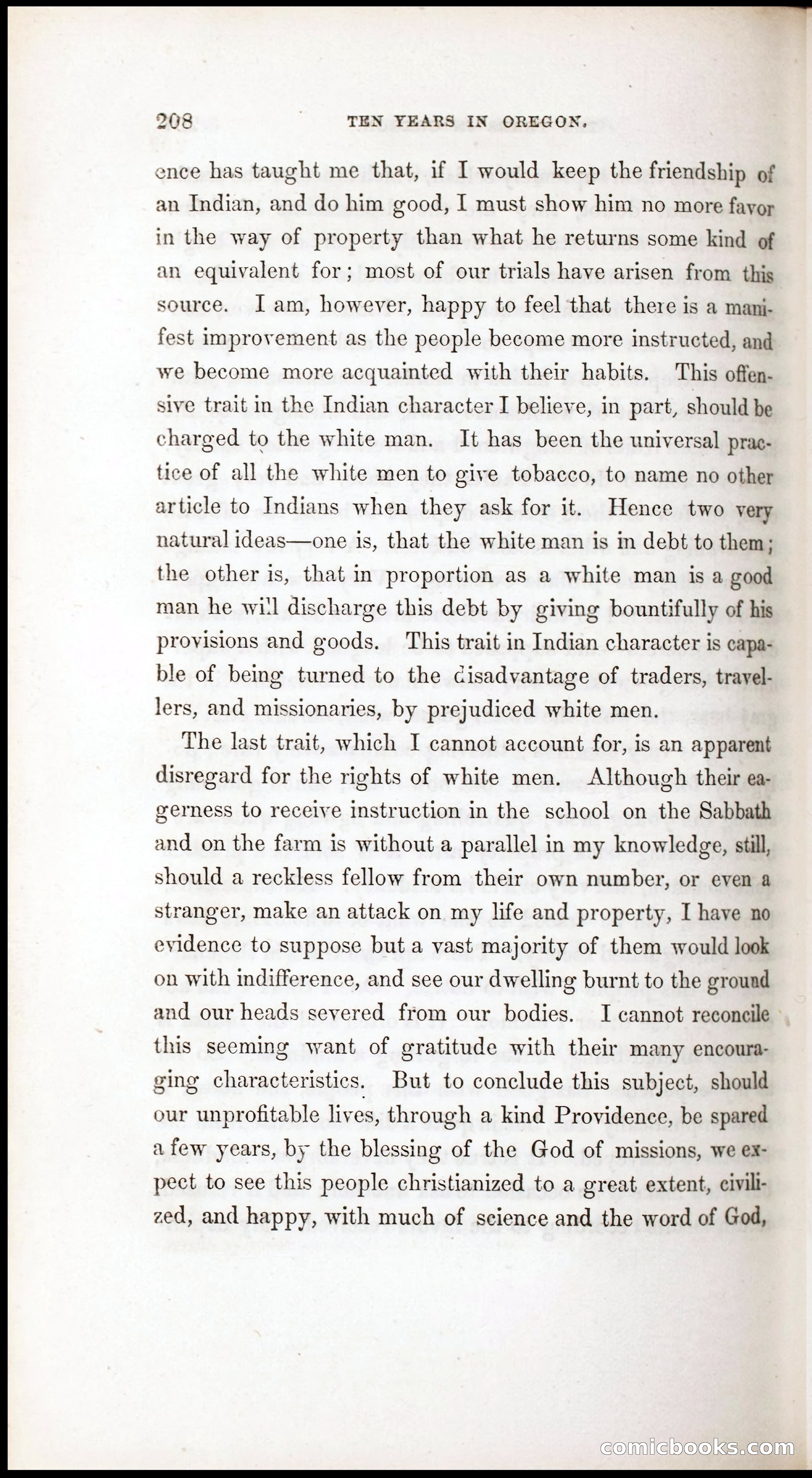 Thrilling Adventures, Travels, and Explorations of Dr. Elijah White Among the Rocky Mountains and in the Far West — page 216 of 394