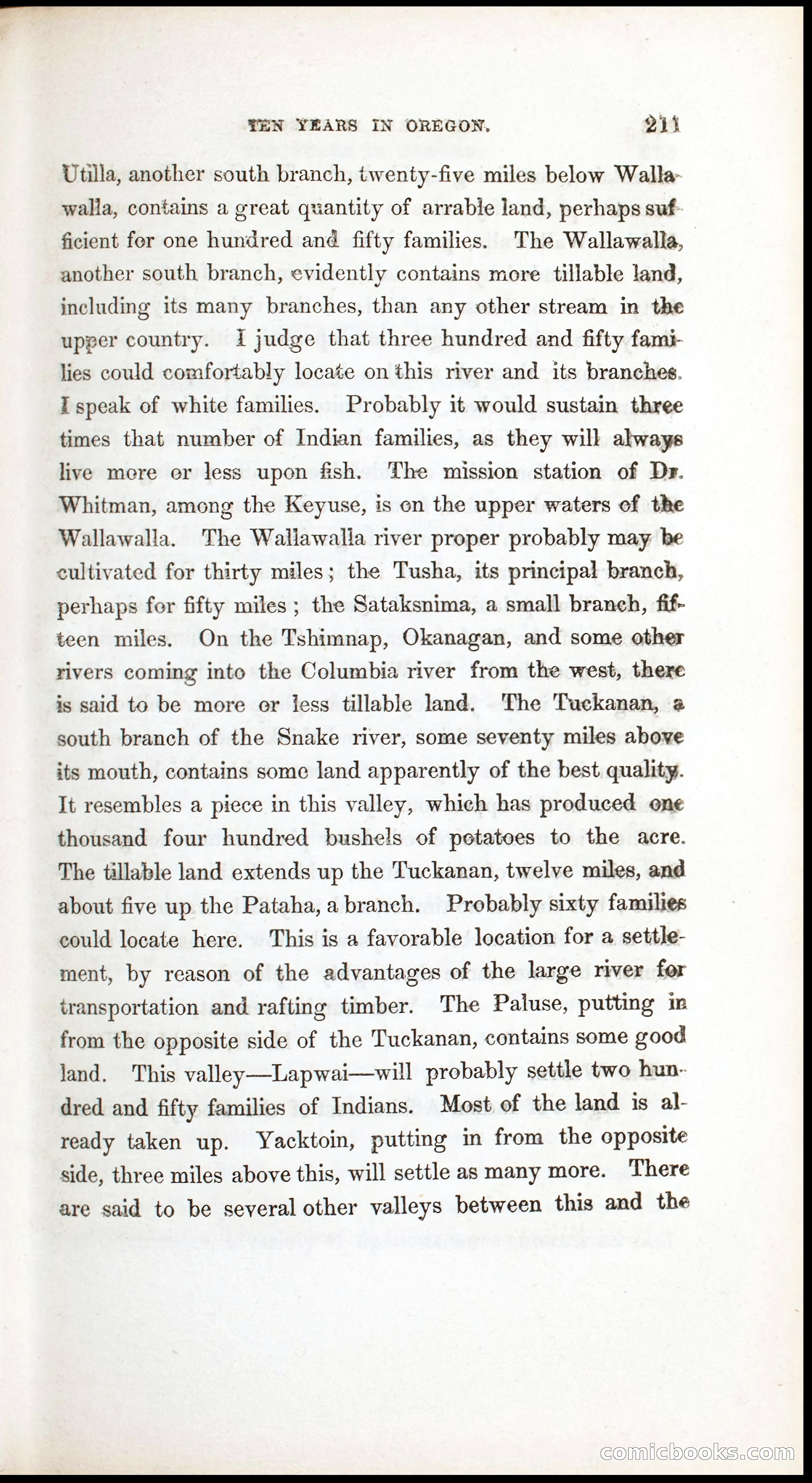 Thrilling Adventures, Travels, and Explorations of Dr. Elijah White Among the Rocky Mountains and in the Far West — page 219 of 394