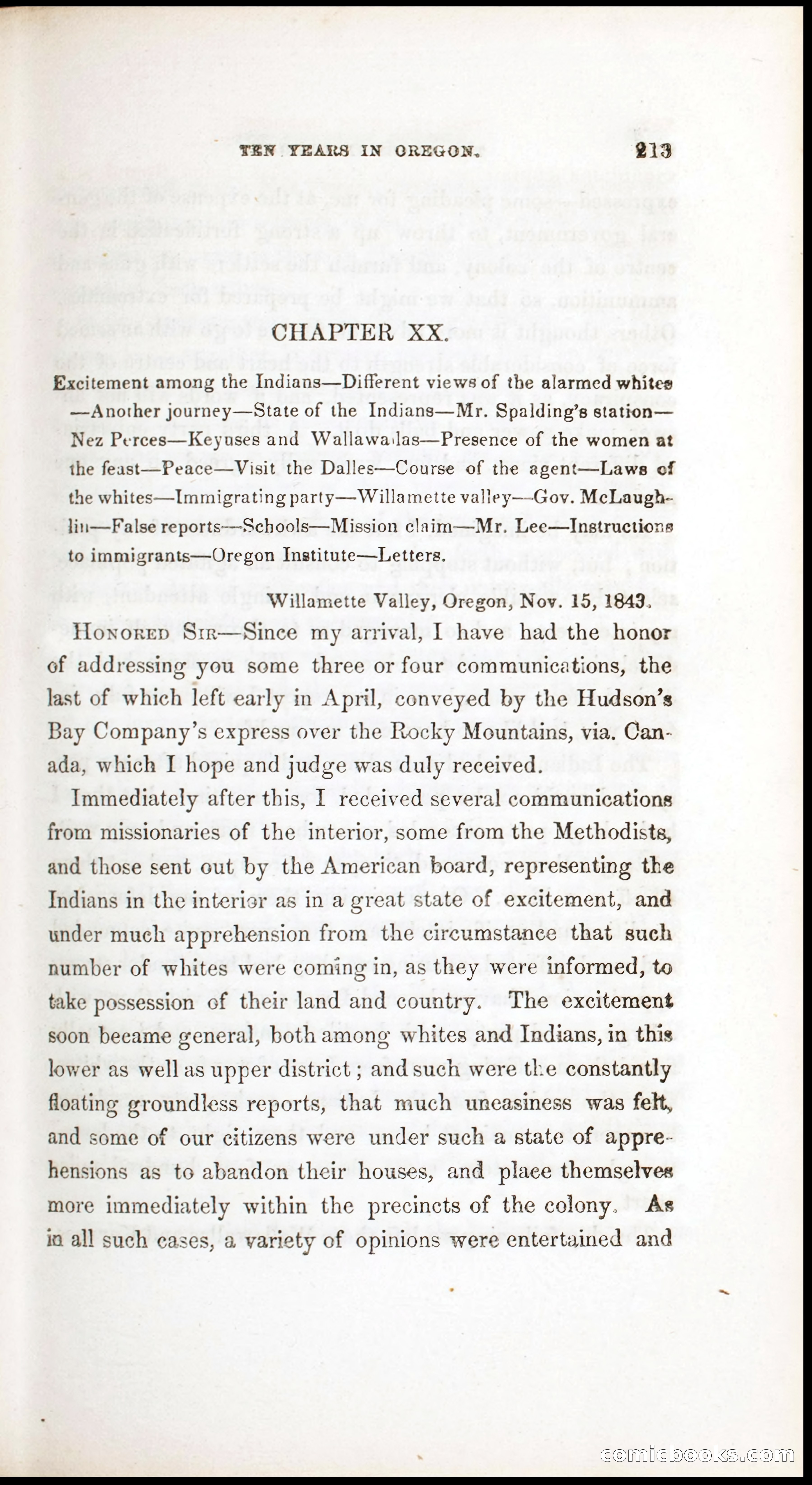 Thrilling Adventures, Travels, and Explorations of Dr. Elijah White Among the Rocky Mountains and in the Far West — page 221 of 394