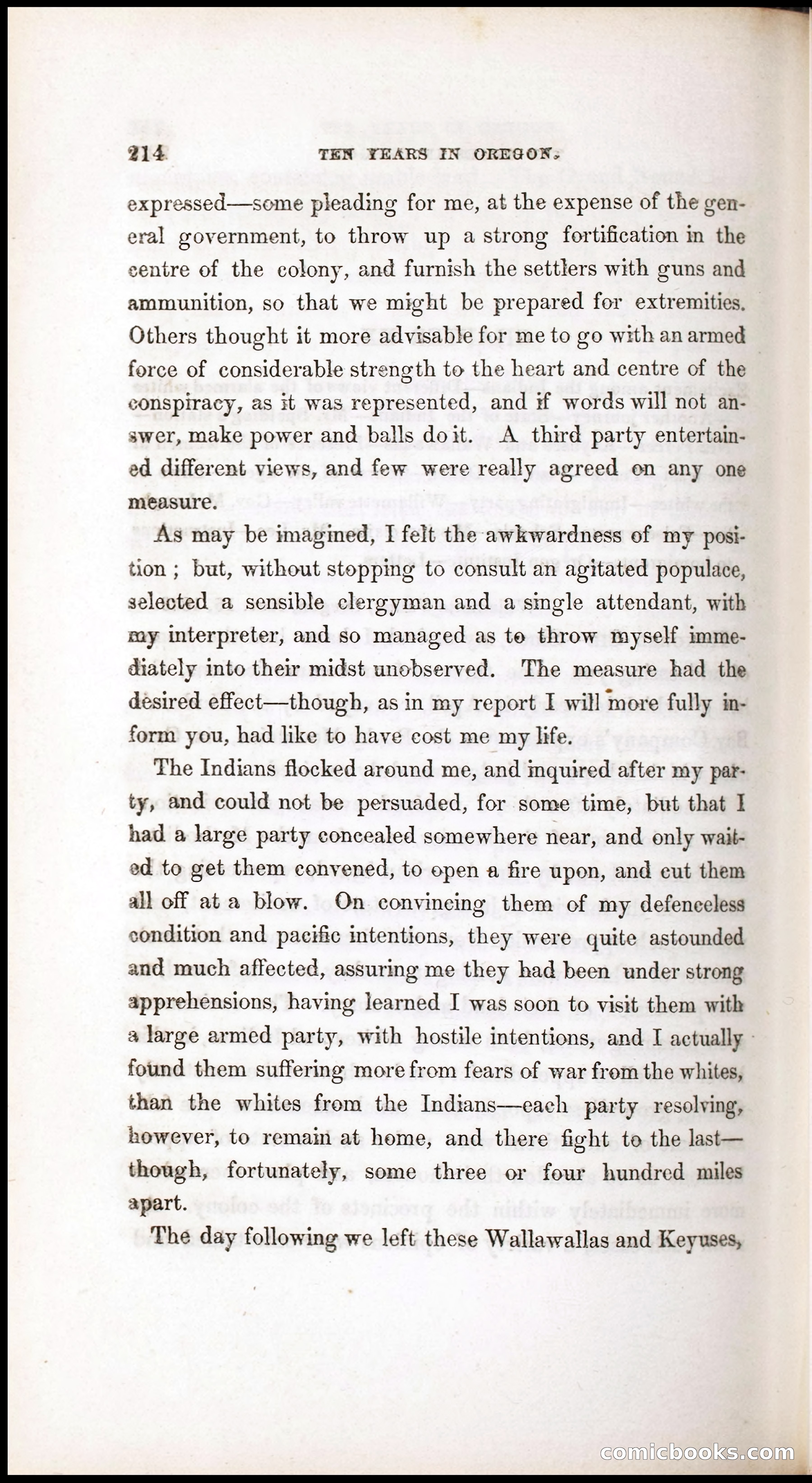 Thrilling Adventures, Travels, and Explorations of Dr. Elijah White Among the Rocky Mountains and in the Far West — page 222 of 394