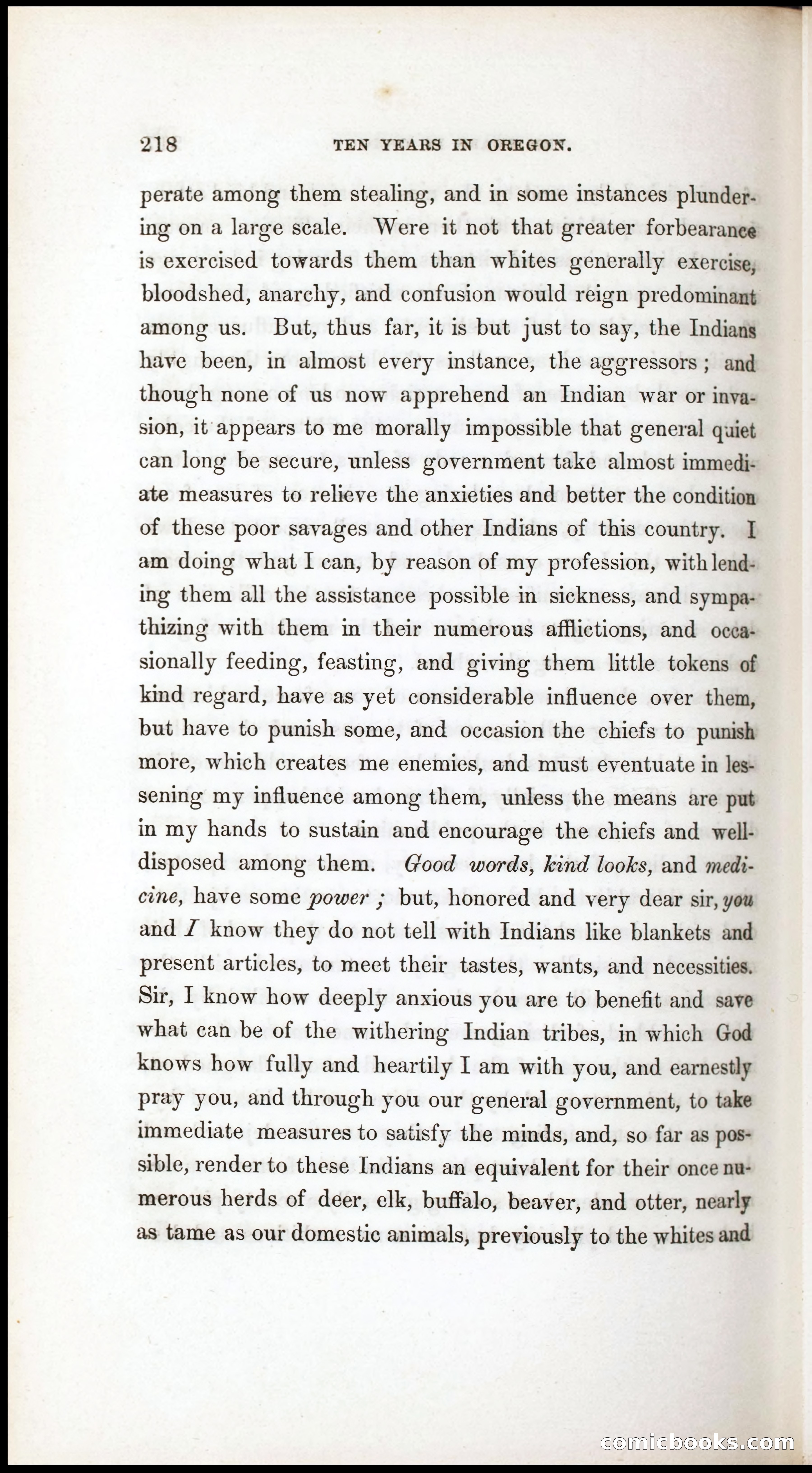 Thrilling Adventures, Travels, and Explorations of Dr. Elijah White Among the Rocky Mountains and in the Far West — page 226 of 394